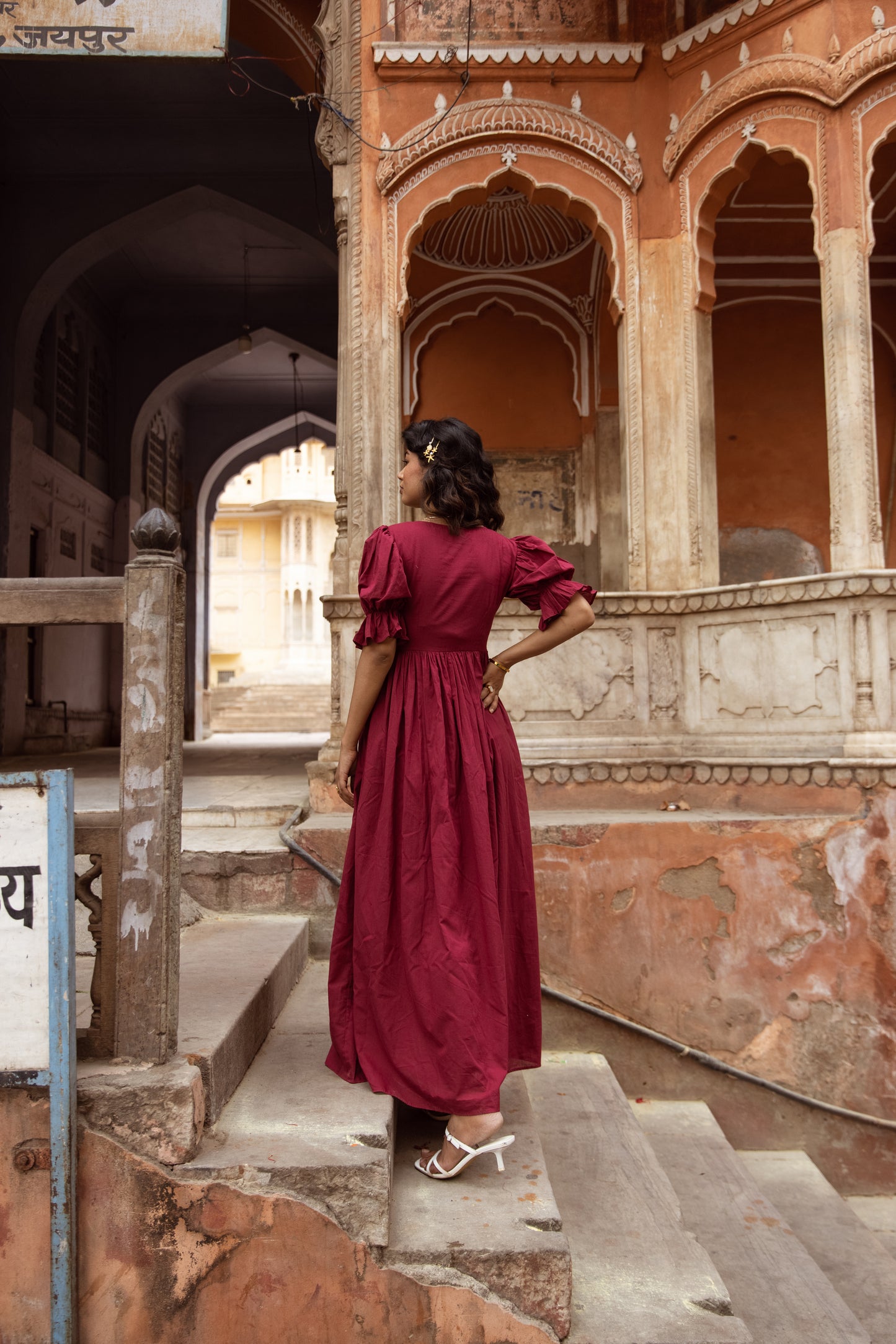 Pop ‘n’ Wrap Dress - Pink