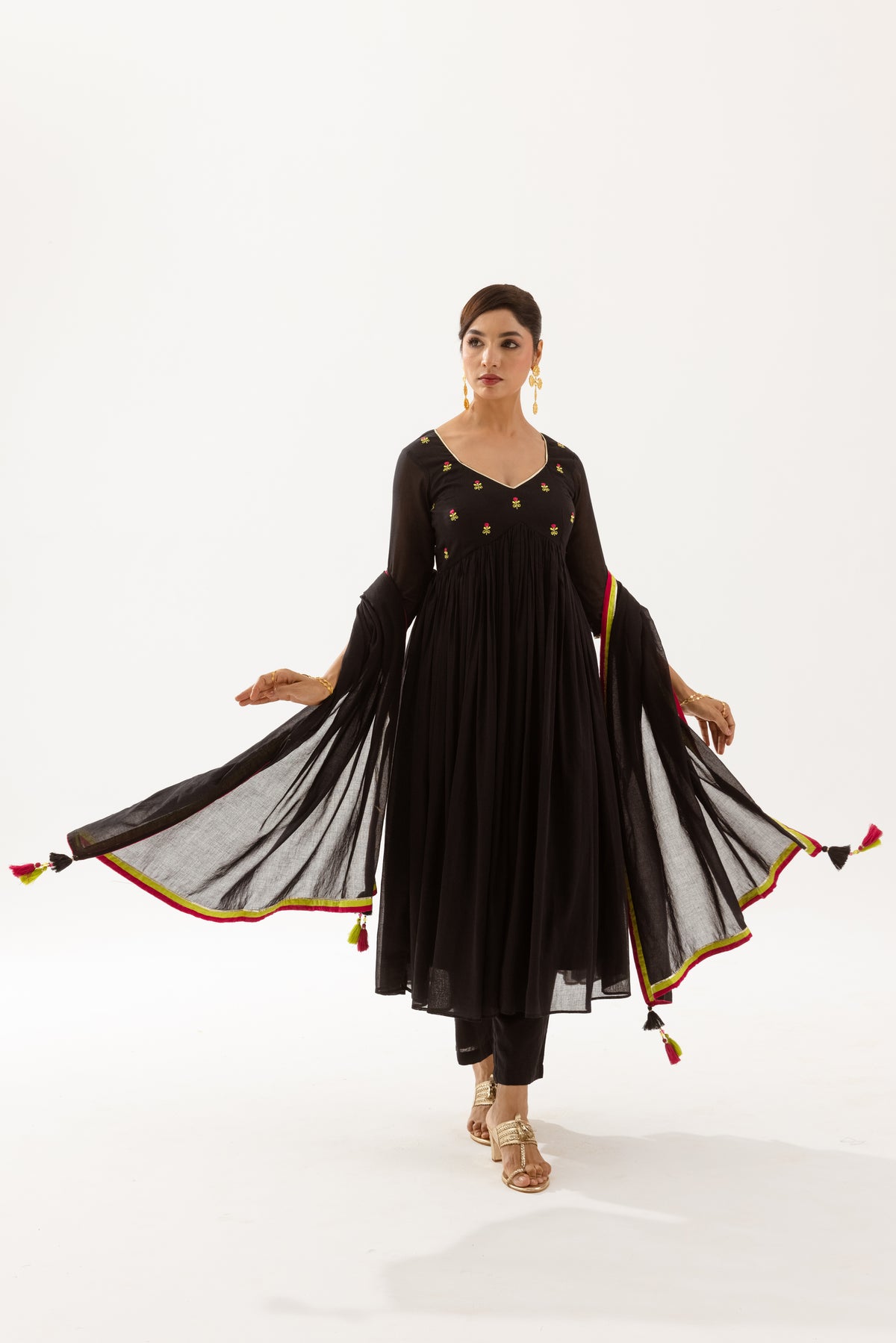 THE LUMINA- Black sleeved