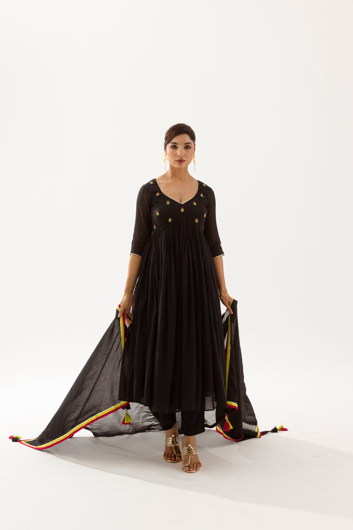 THE LUMINA- Black sleeved