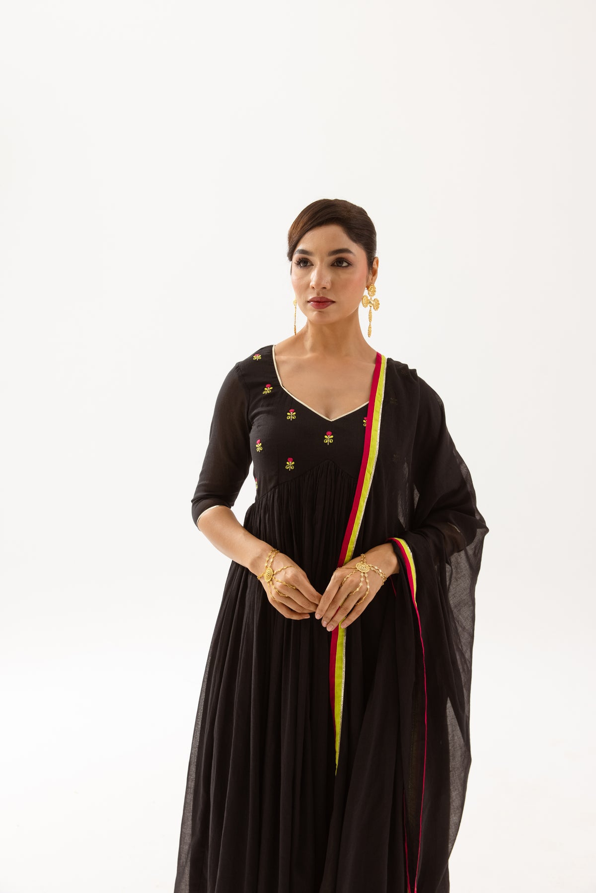 THE LUMINA- Black sleeved