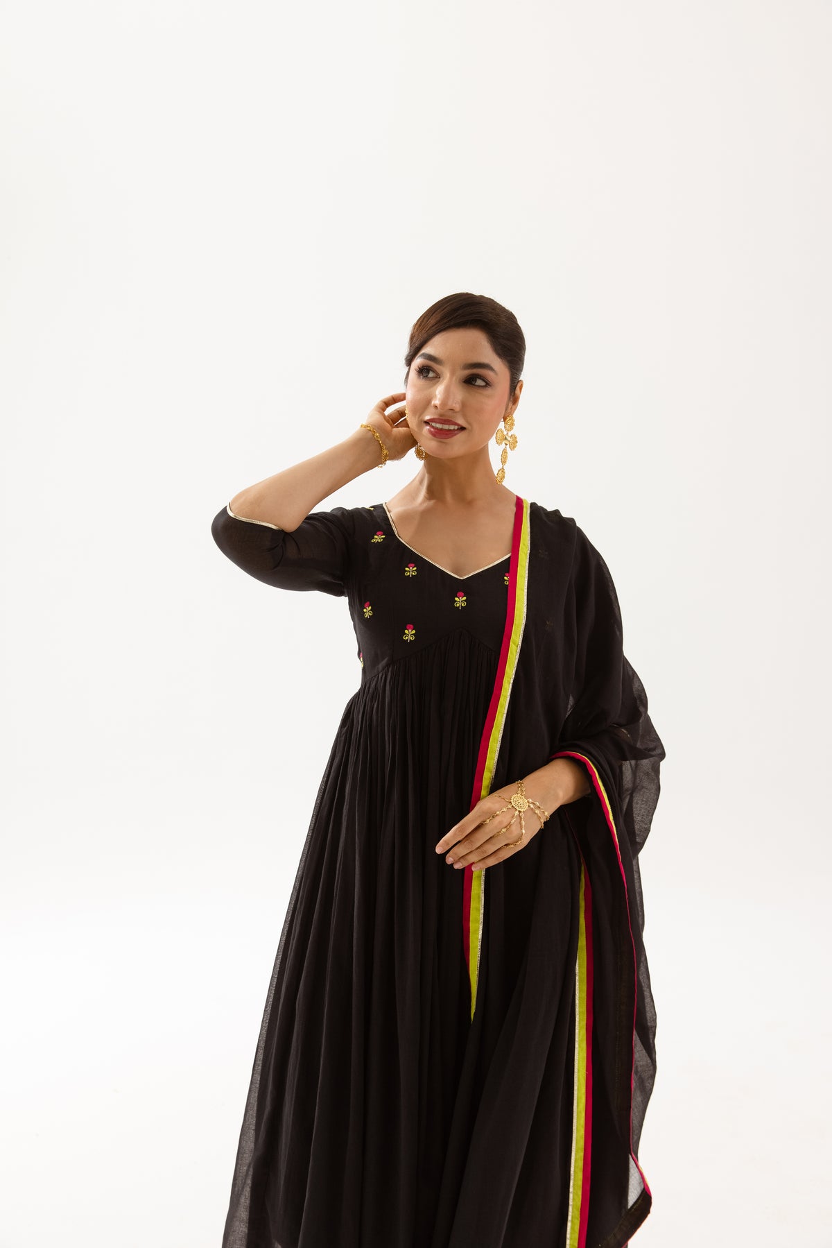 THE LUMINA- Black sleeved