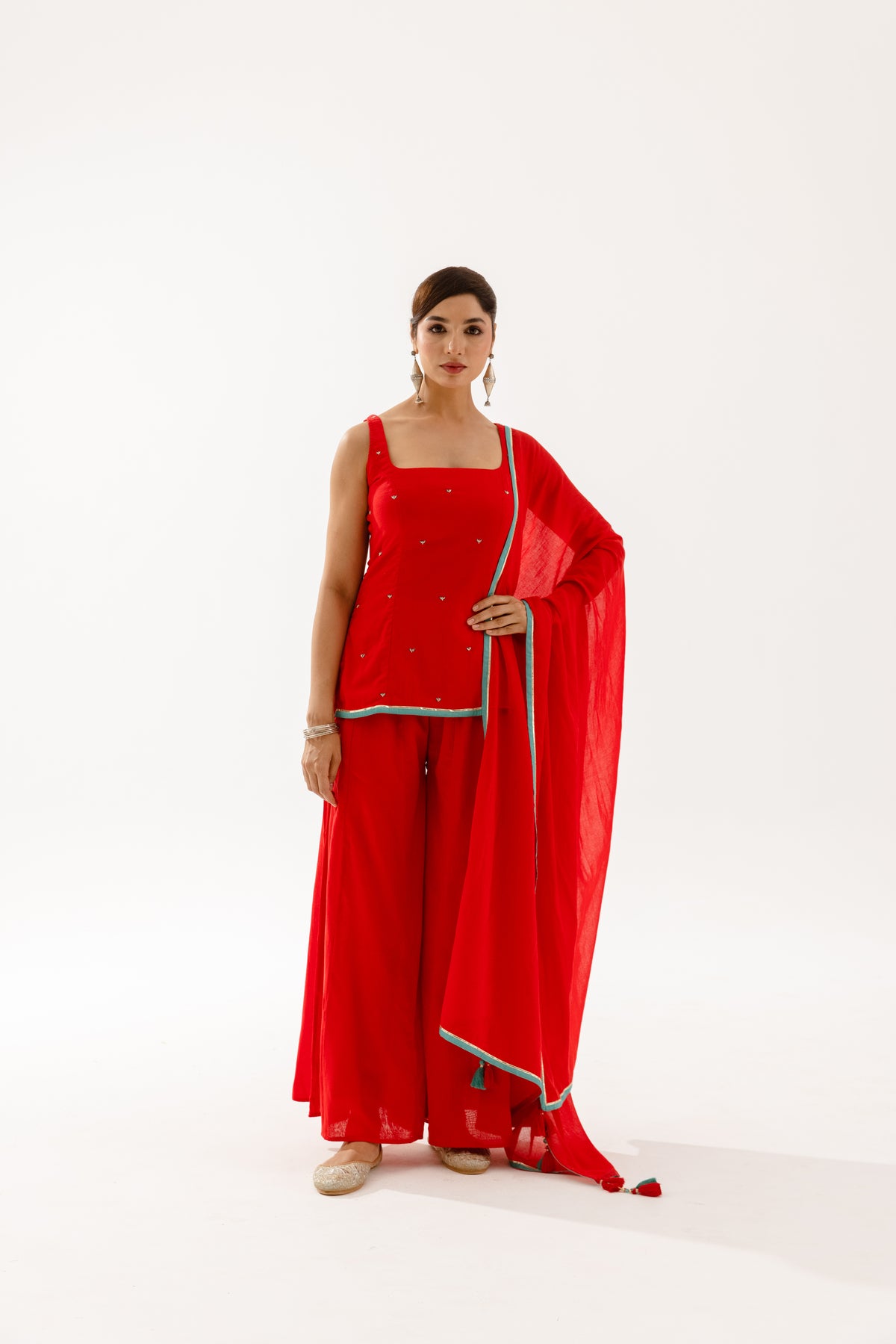 THE SPARK - Red Sleeveless