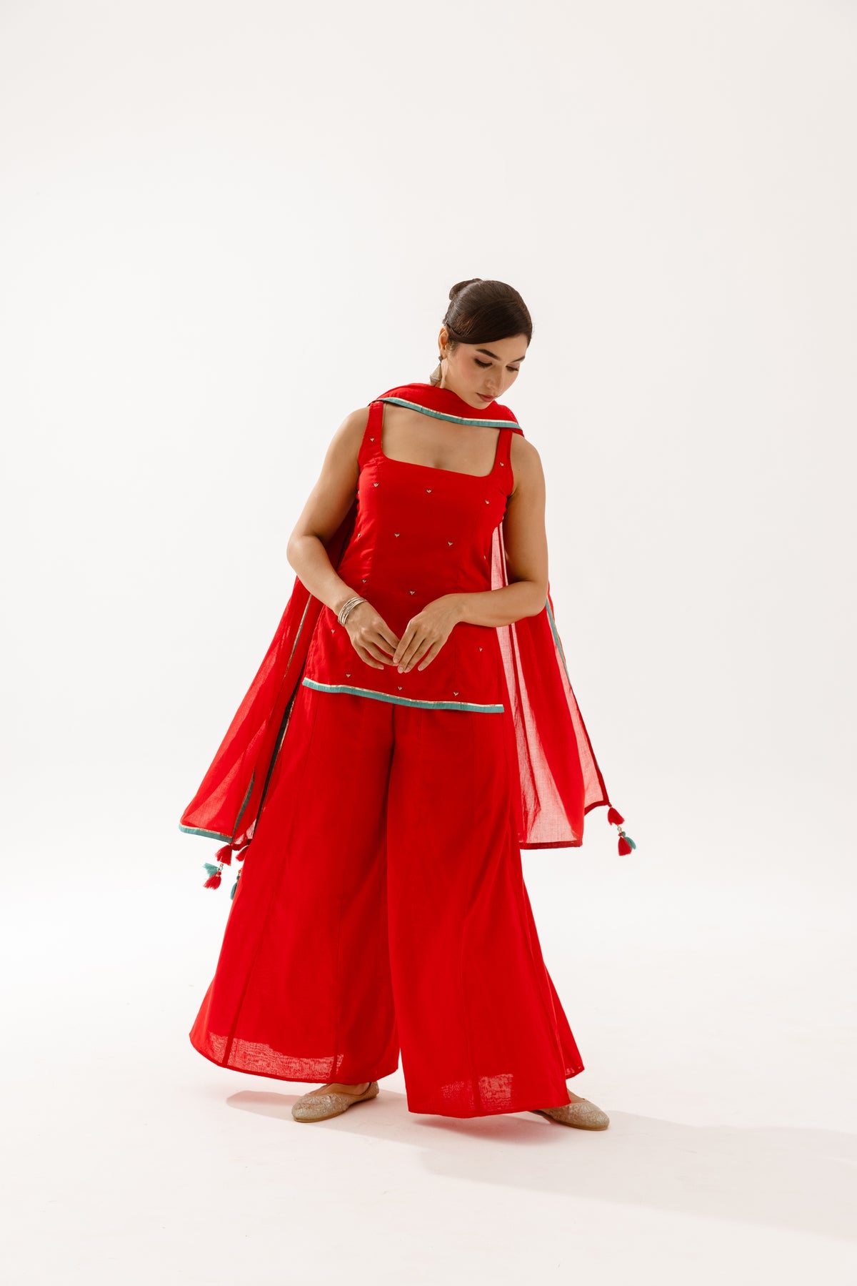 THE SPARK - Red Sleeveless