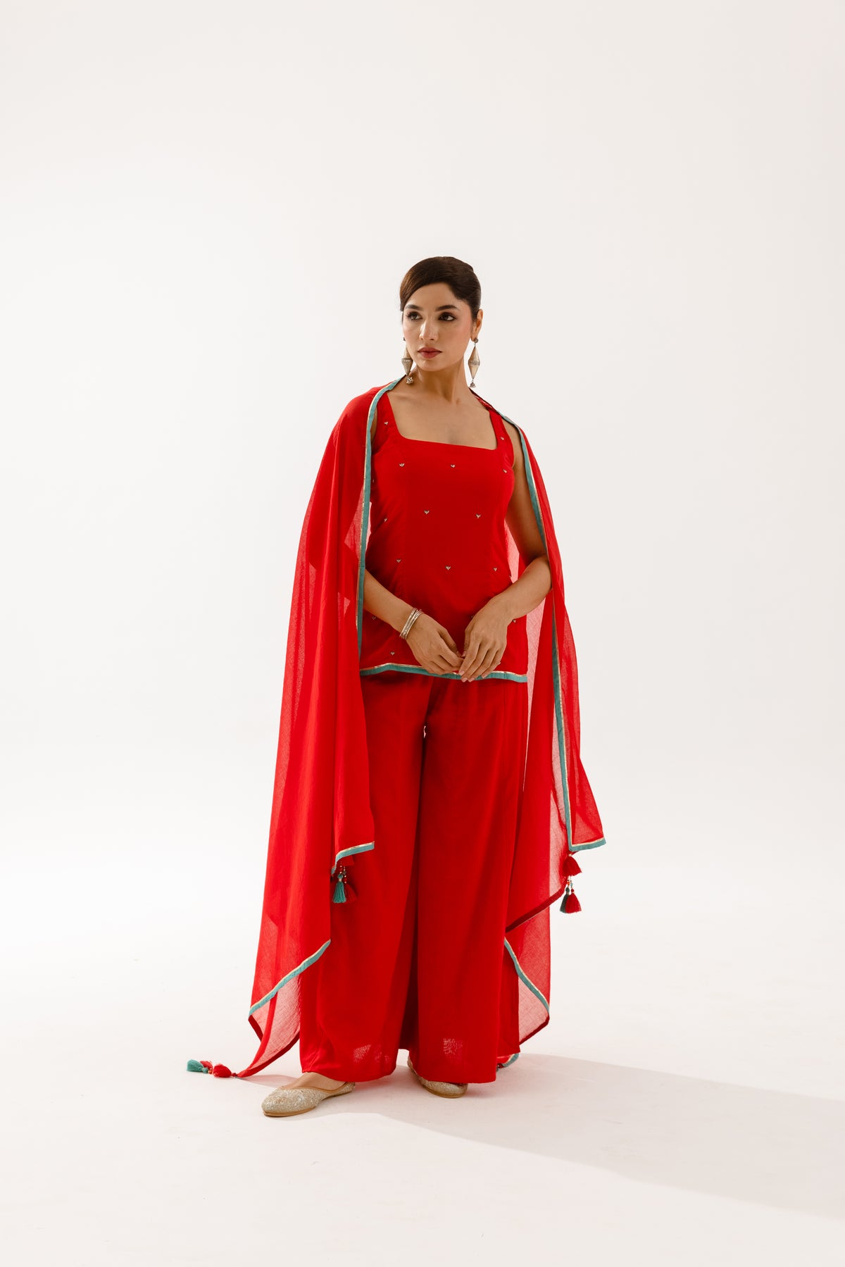 THE SPARK - Red Sleeveless