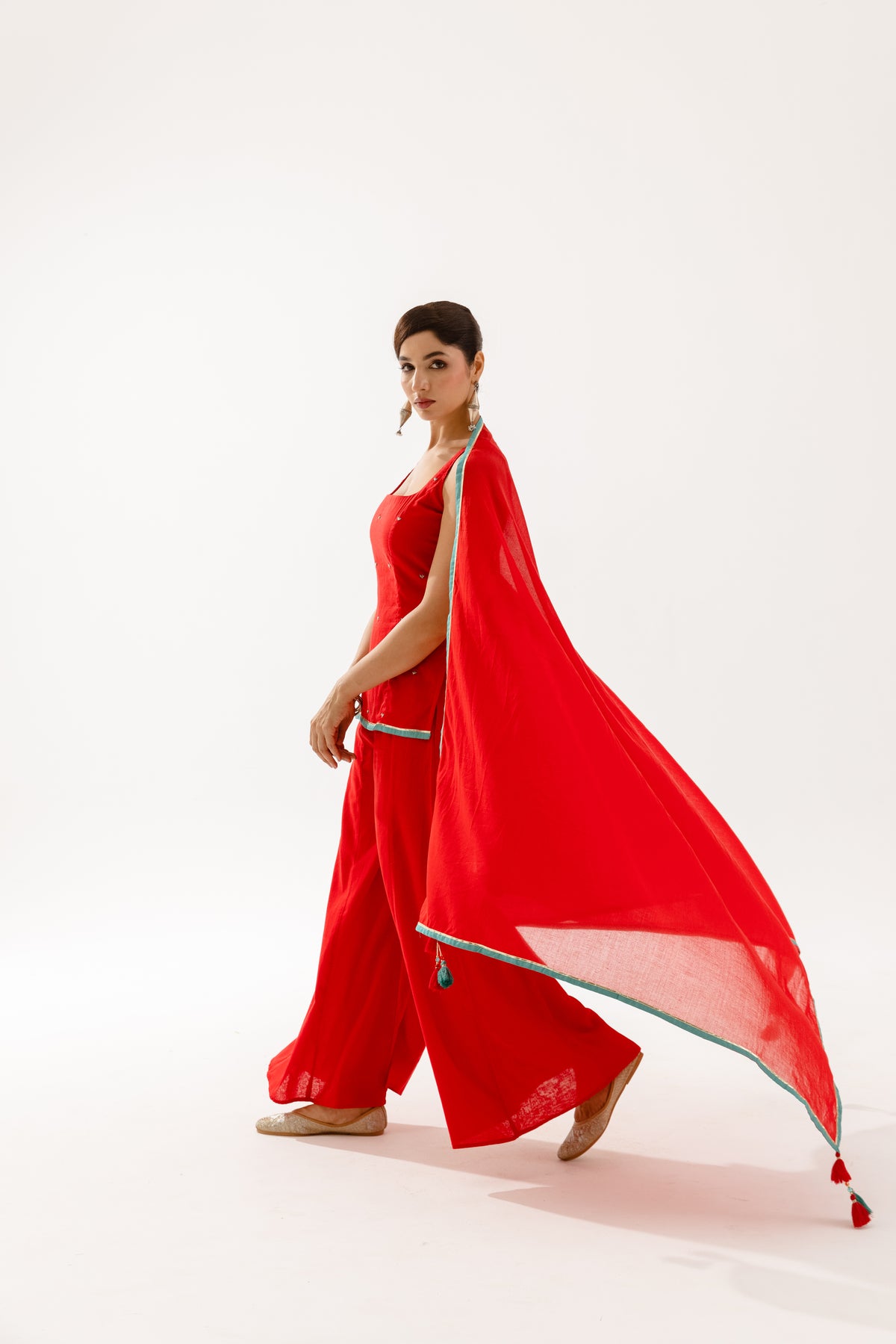 THE SPARK - Red Sleeveless