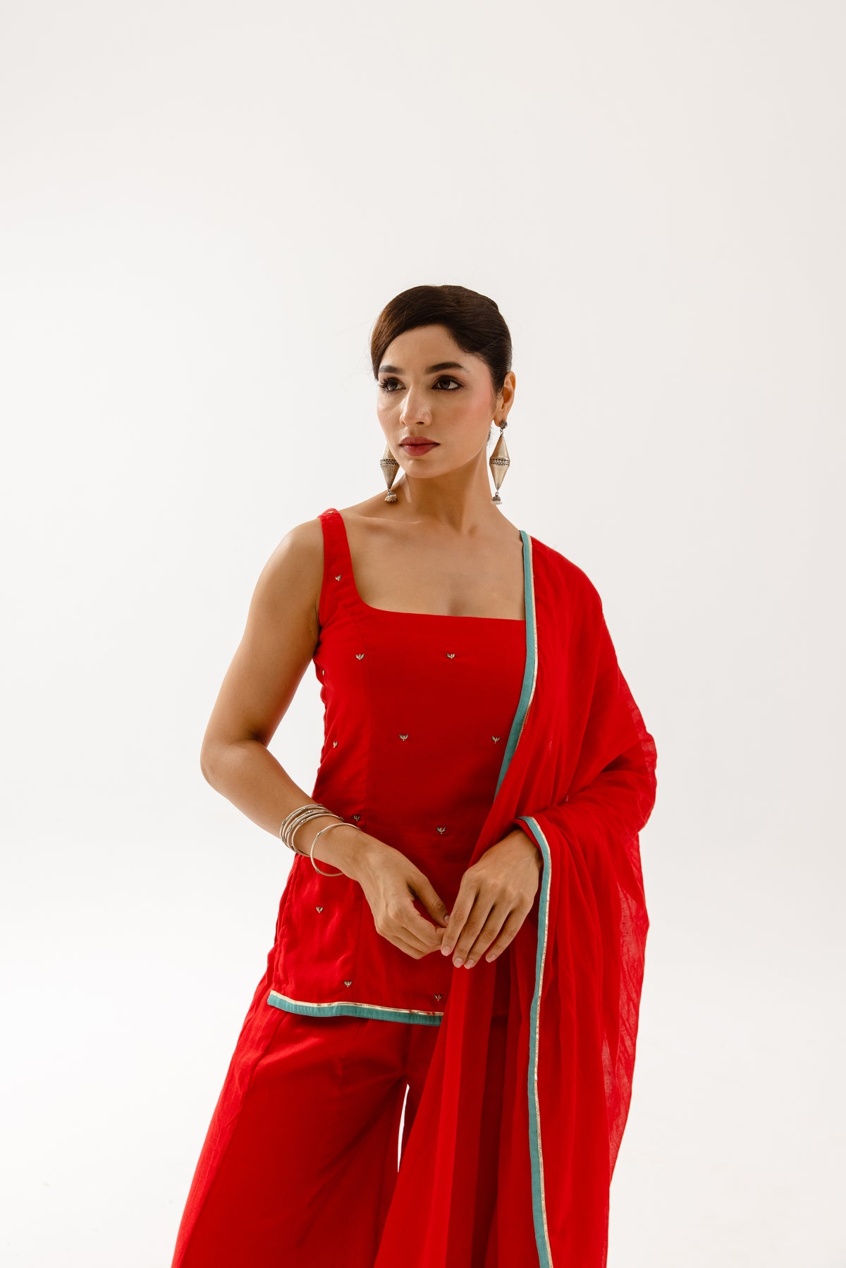 THE SPARK - Red Sleeveless