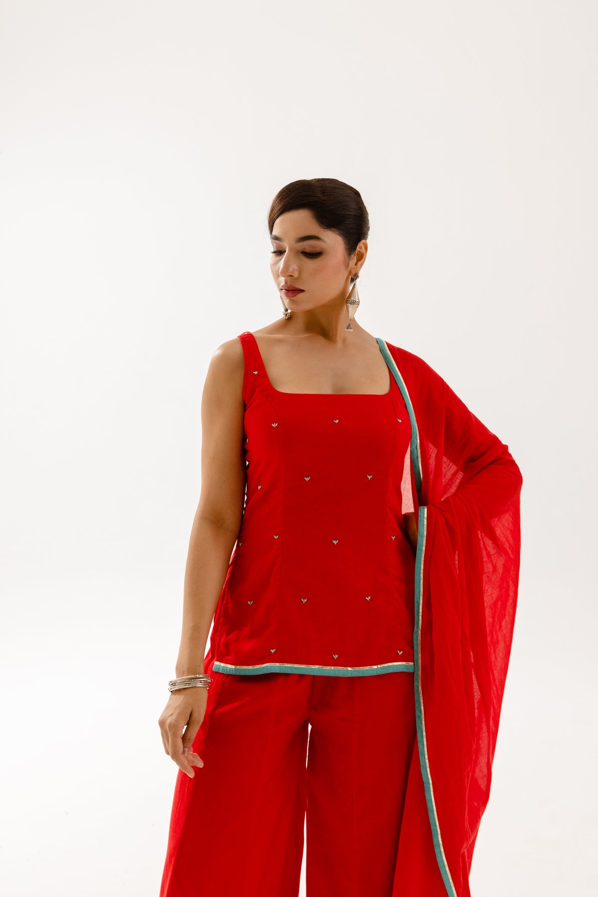 THE SPARK - Red Sleeveless