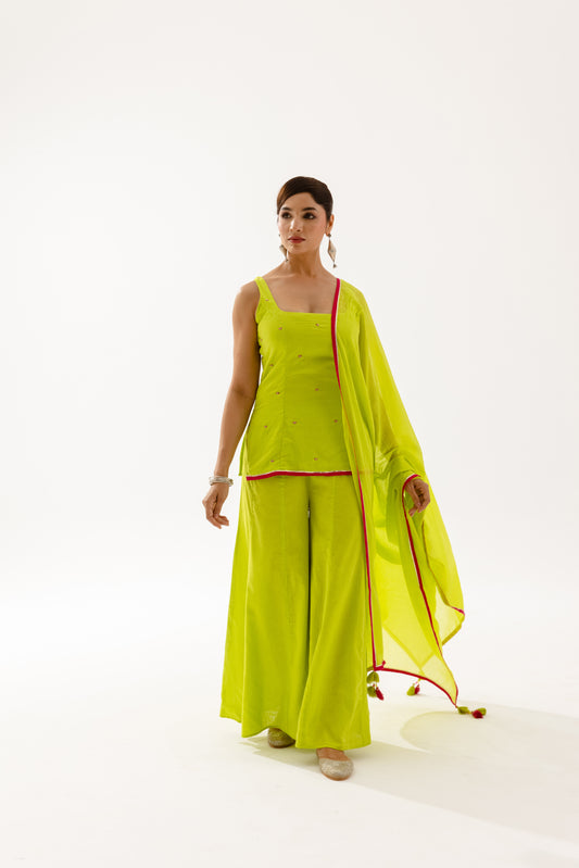 THE SPARK - Lime Sleeveless