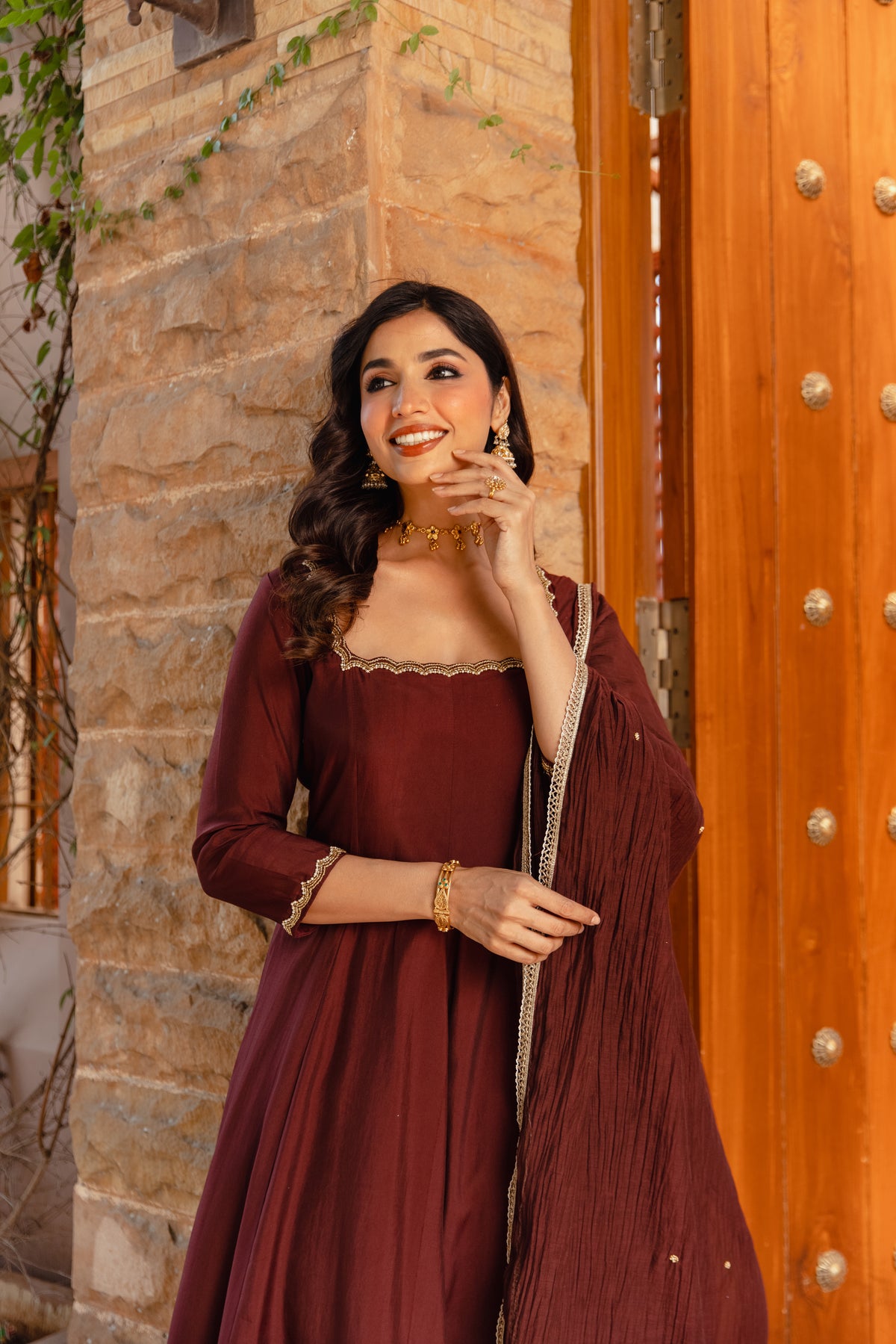 Cherry Sleeved - Dark Red