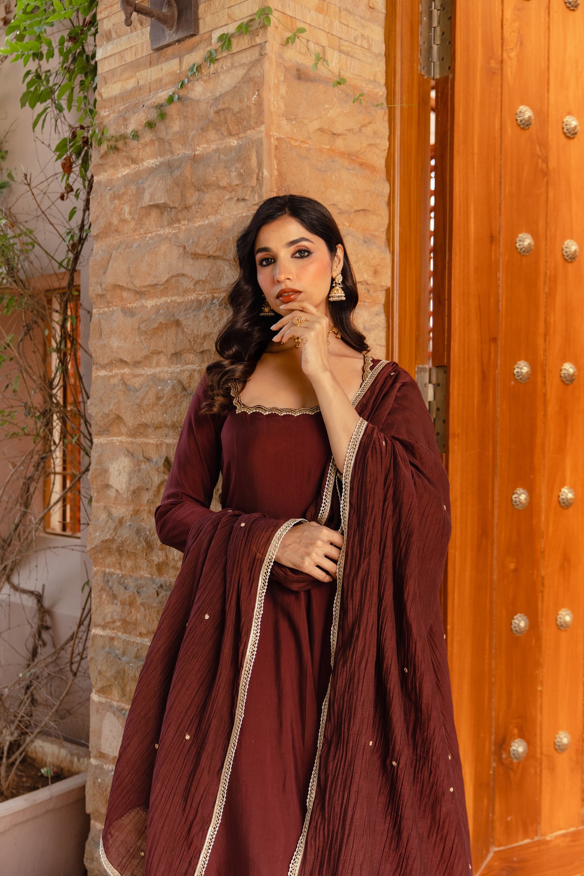 Cherry Sleeved - Dark Red