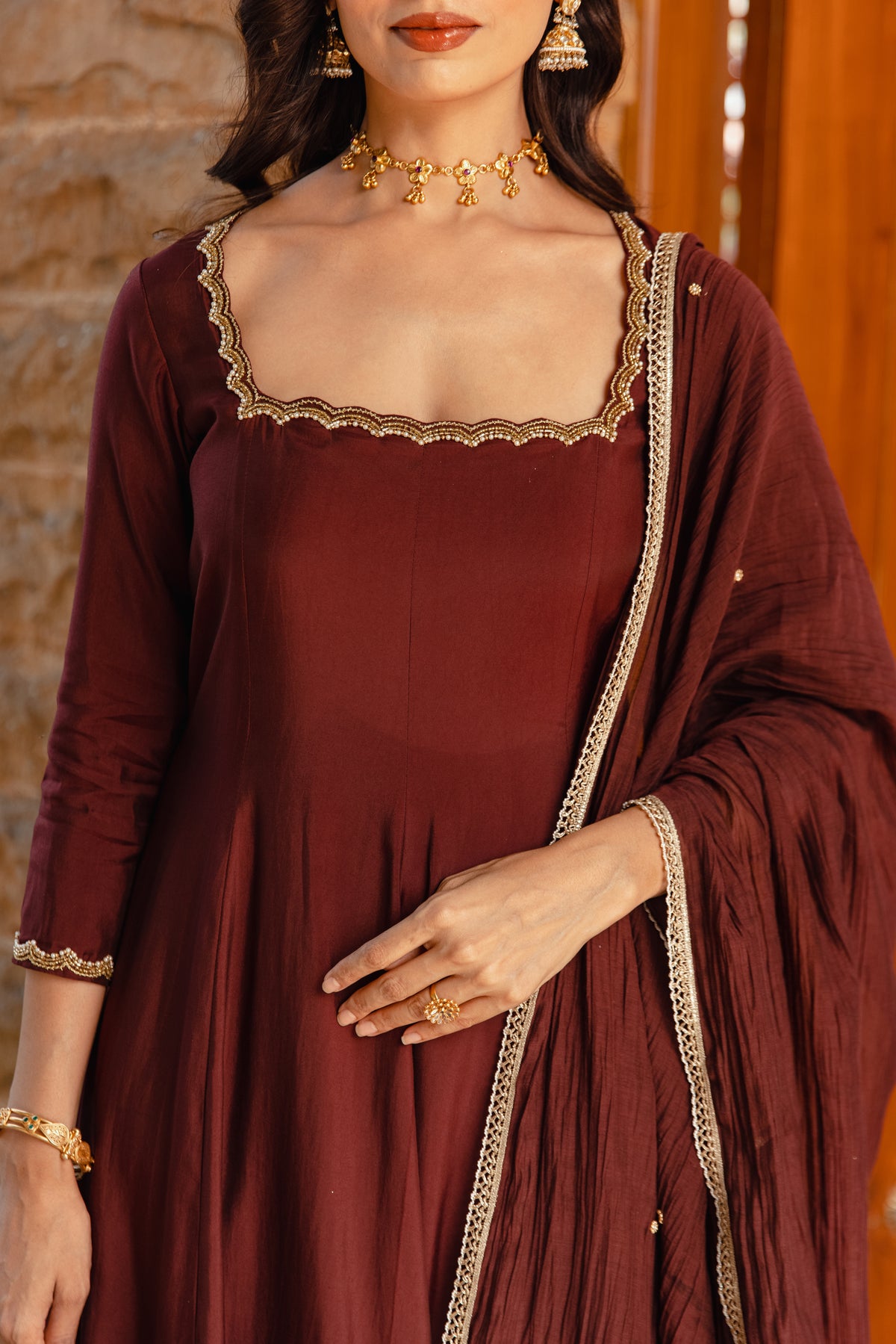 Cherry Sleeved - Dark Red