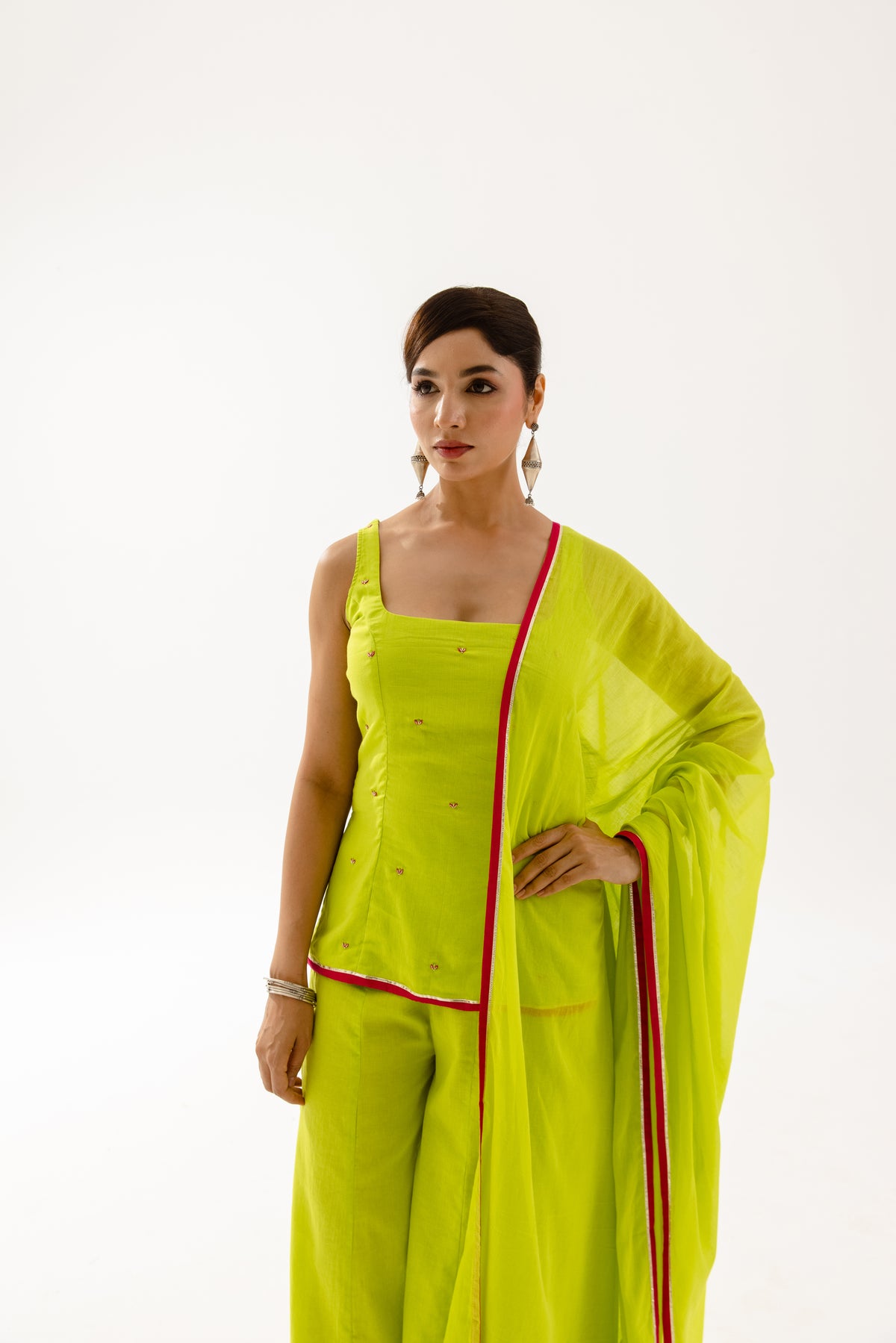 THE SPARK - Lime Sleeveless
