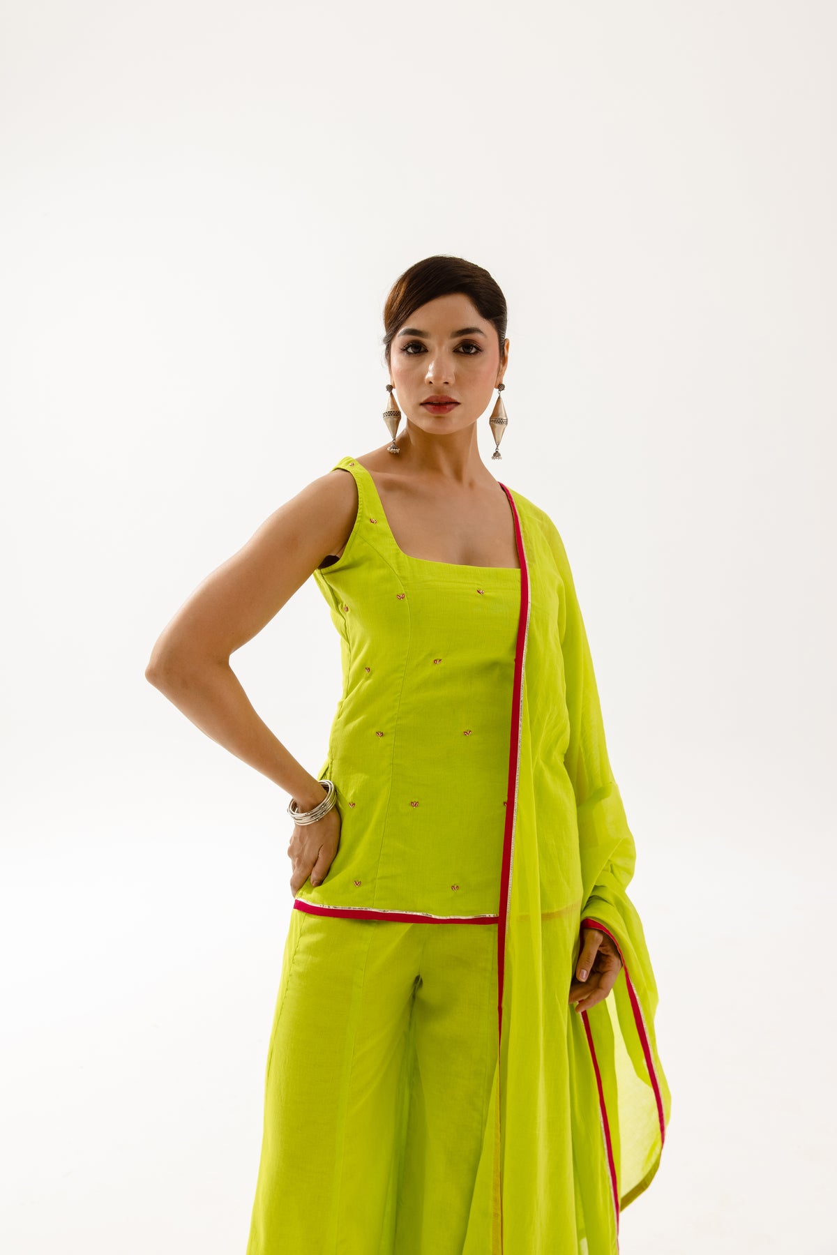 THE SPARK - Lime Sleeveless