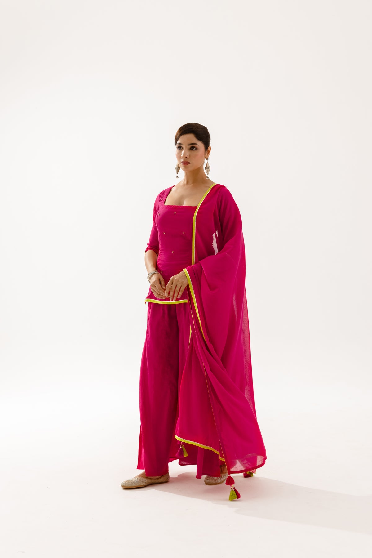 THE SPARK - Fuchsia Sleeved