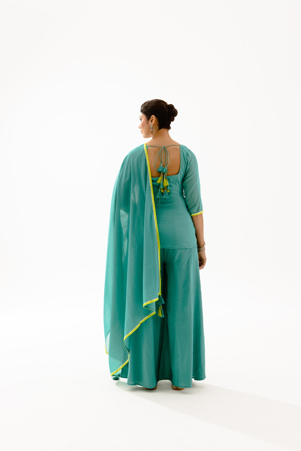 THE SPARK - Turquoise Sleeved