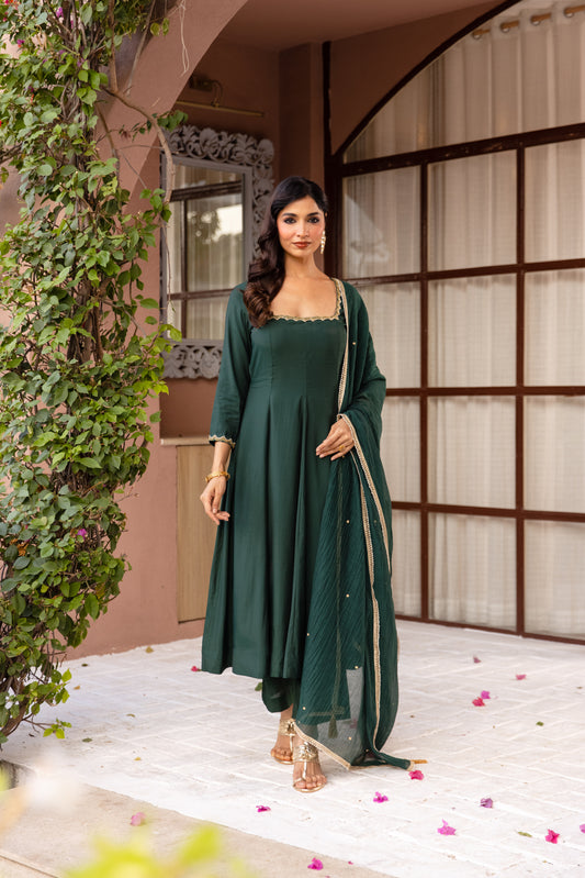 Emerald Sleeved - Green