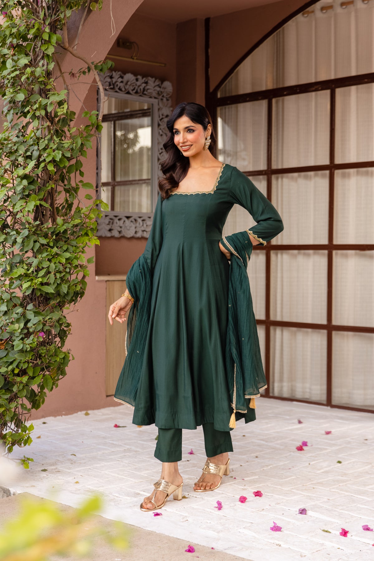 Emerald Sleeved - Green