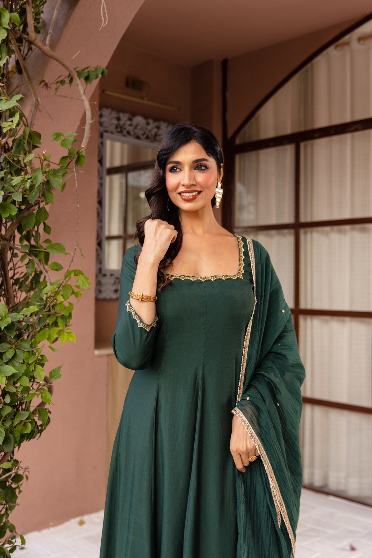 Emerald Sleeved - Green