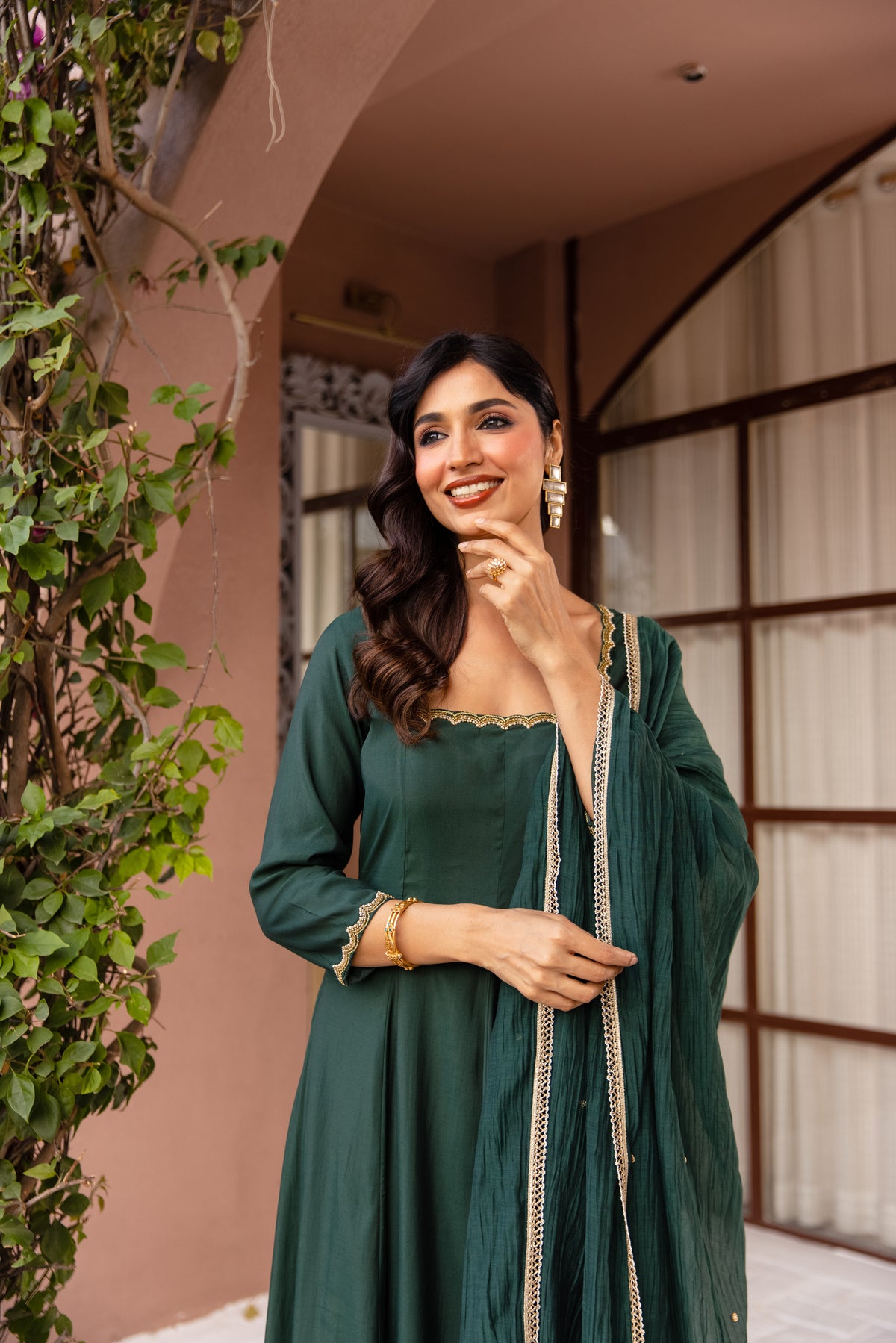 Emerald Sleeved - Green