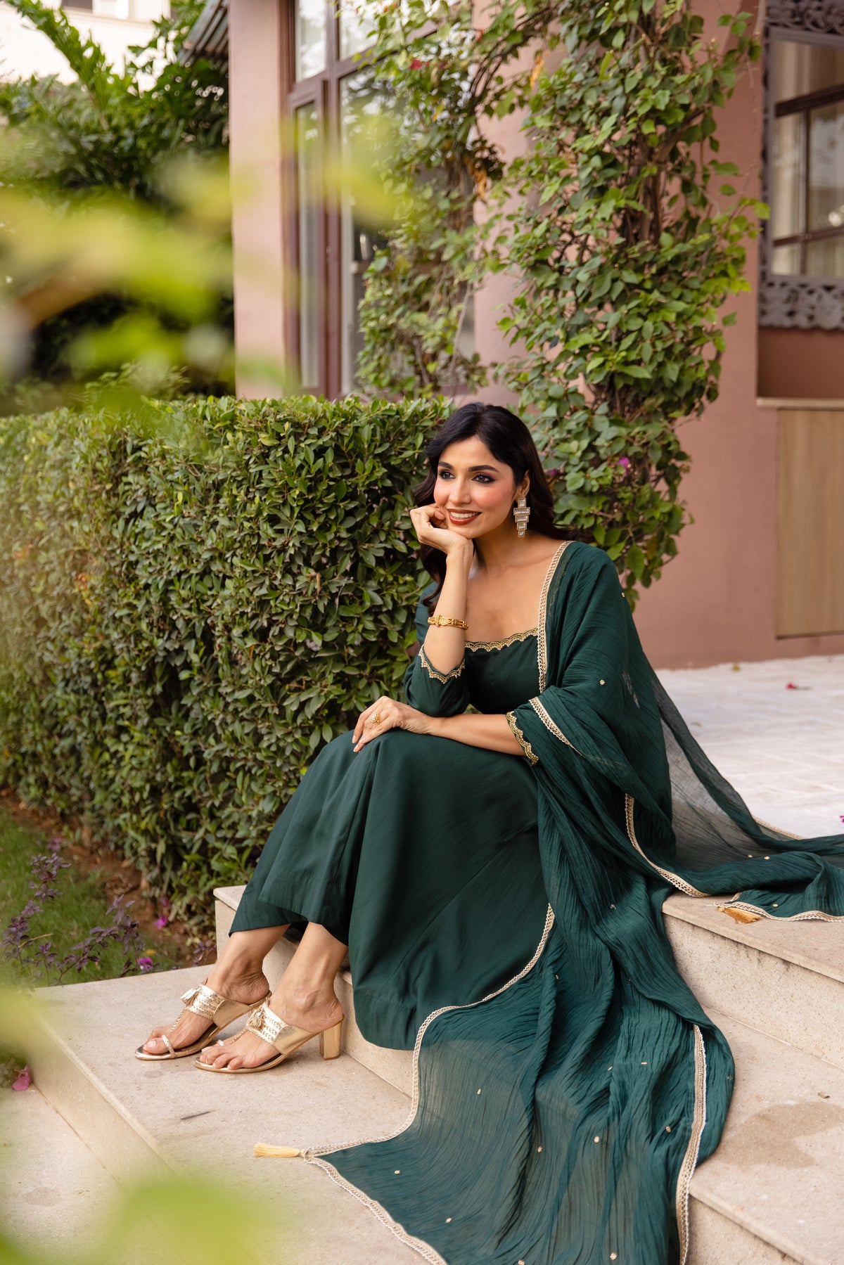 Emerald Sleeved - Green