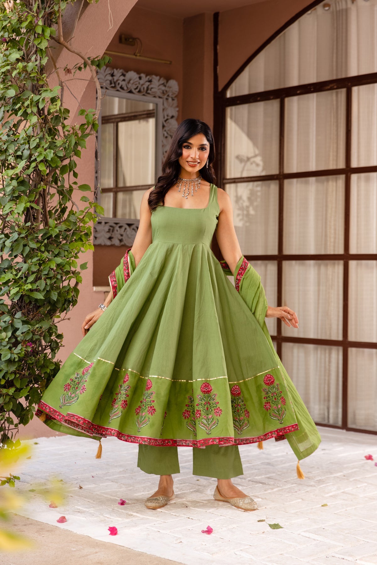 Moss Green - Sleeveless