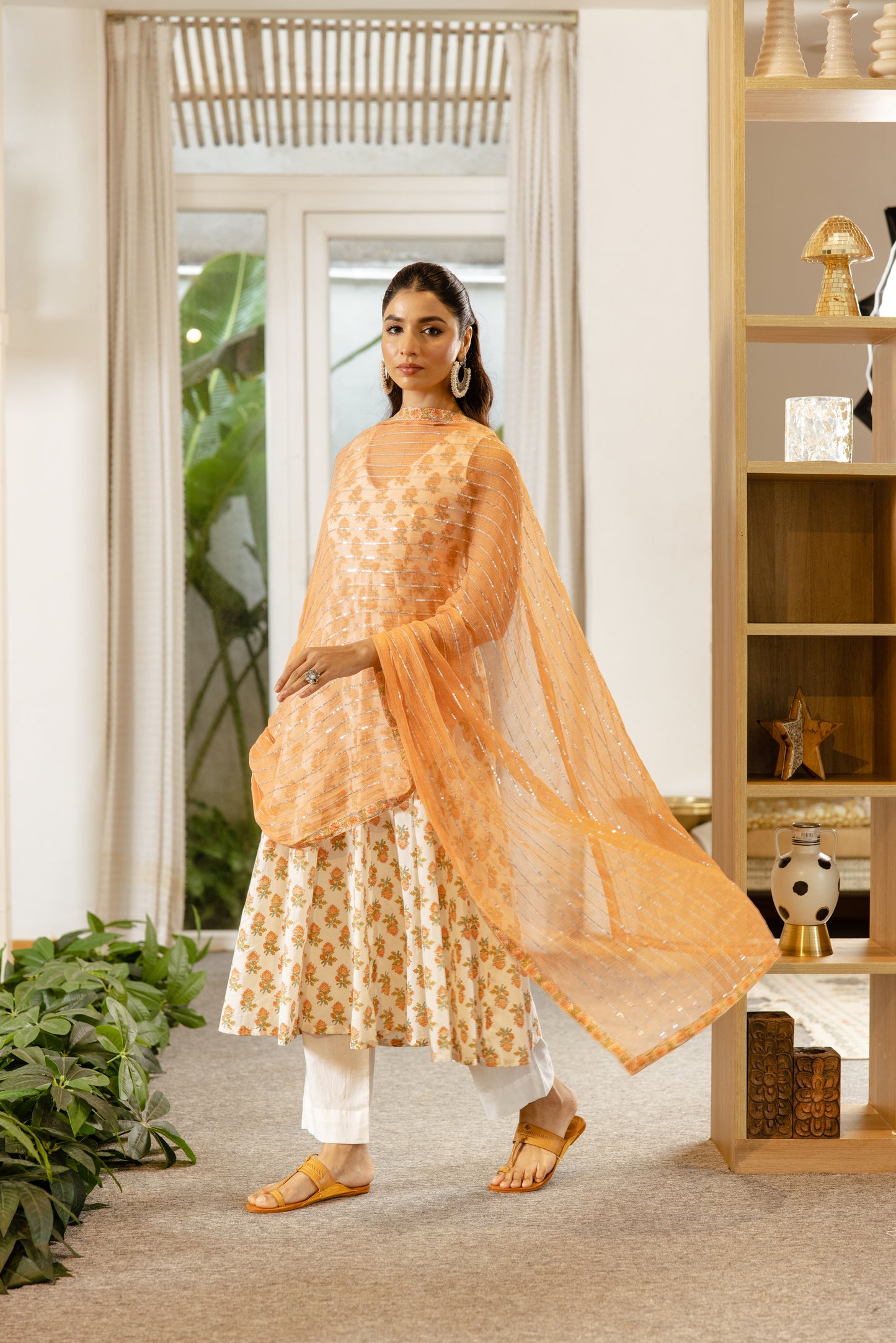 Ivory Peach Sleeveless- Butti