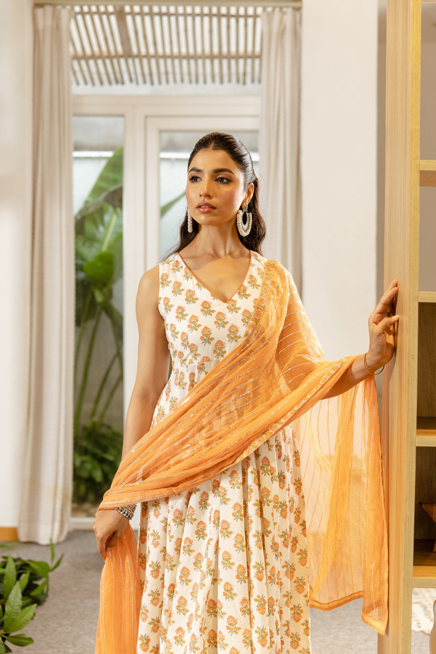 Ivory Peach Sleeveless- Butti
