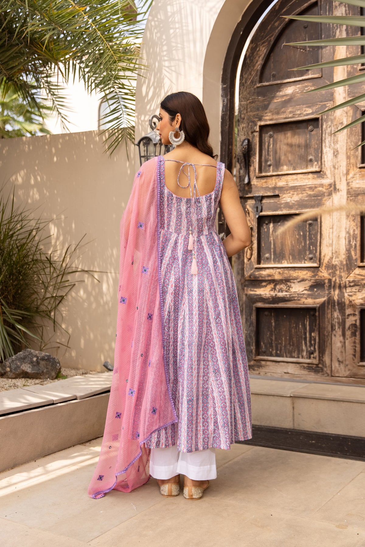 Lined Purple & Pink (Sleeveless)