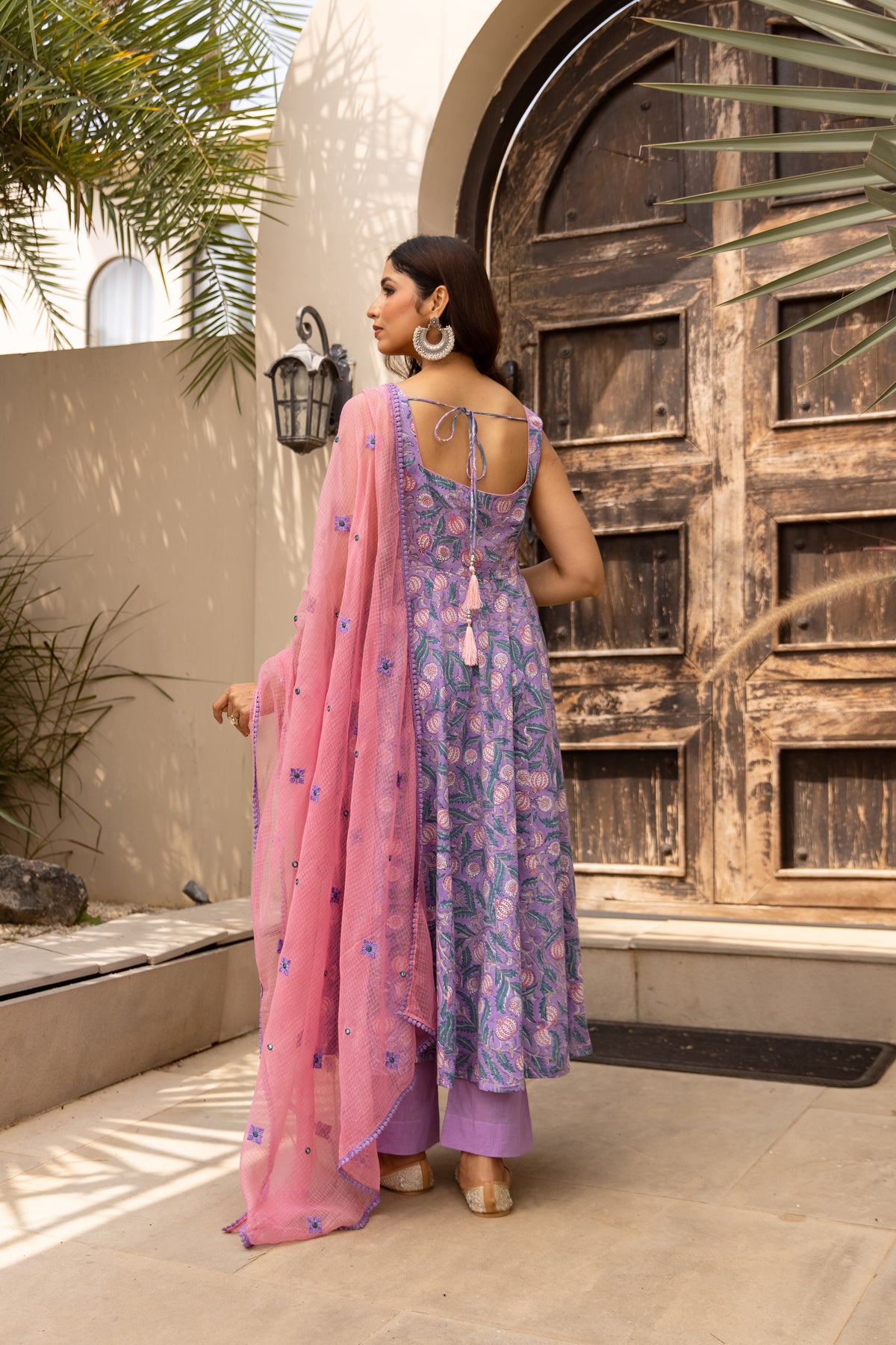 Floral Purple & Pink (Sleeveless)