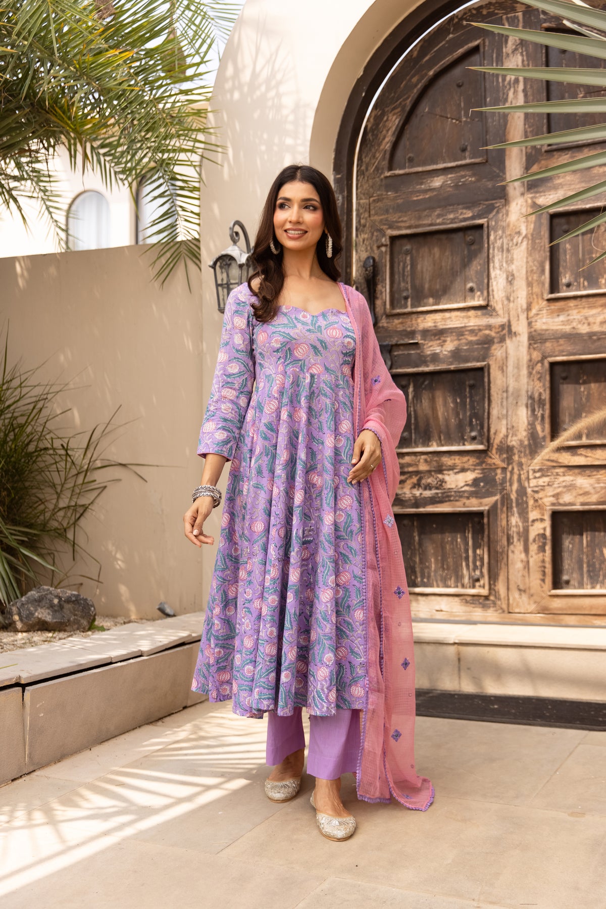 Floral Purple & Pink (Sleeved)