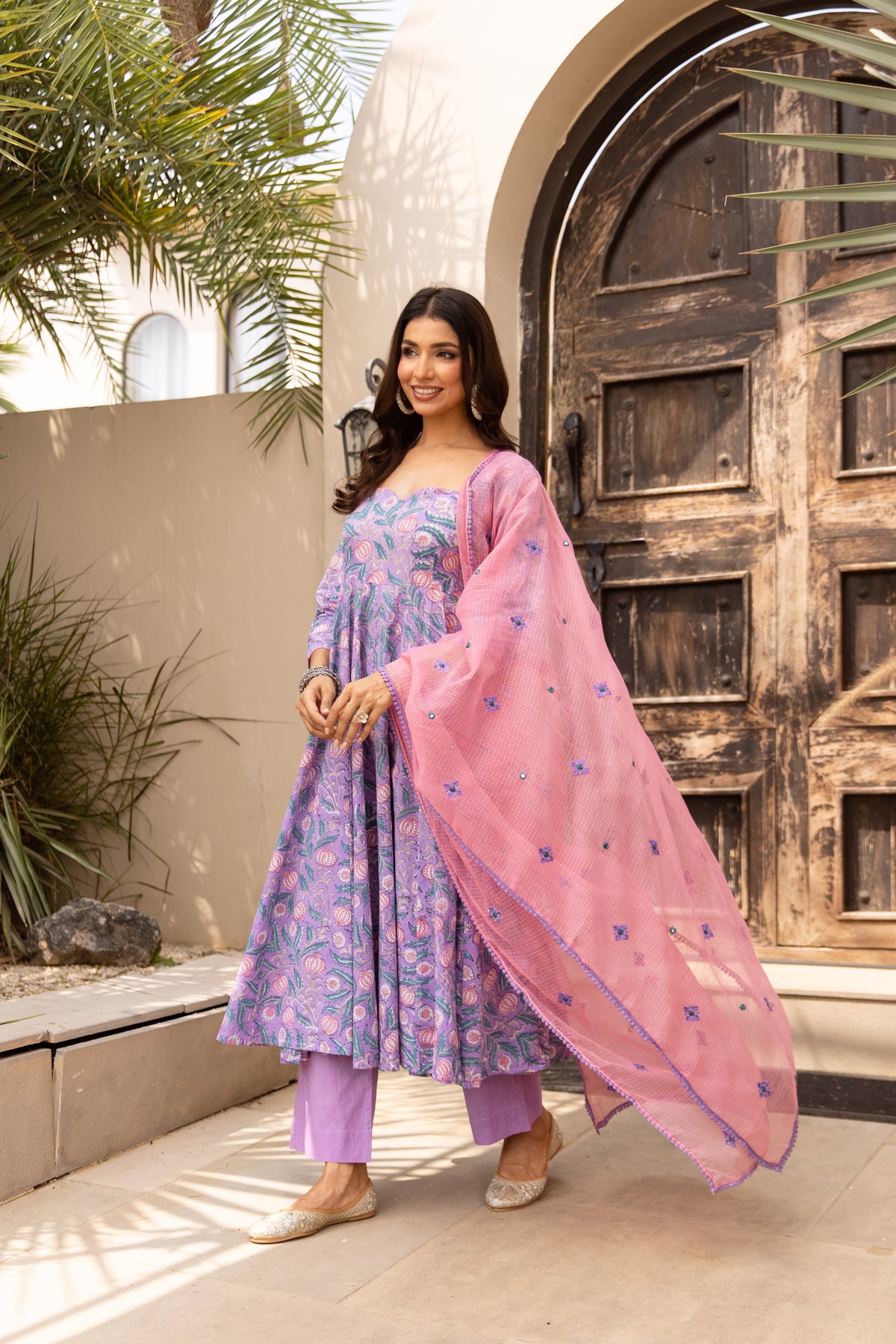 Floral Purple & Pink (Sleeved)