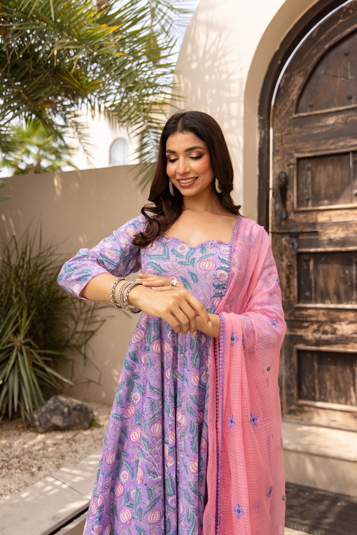 Floral Purple & Pink (Sleeved)