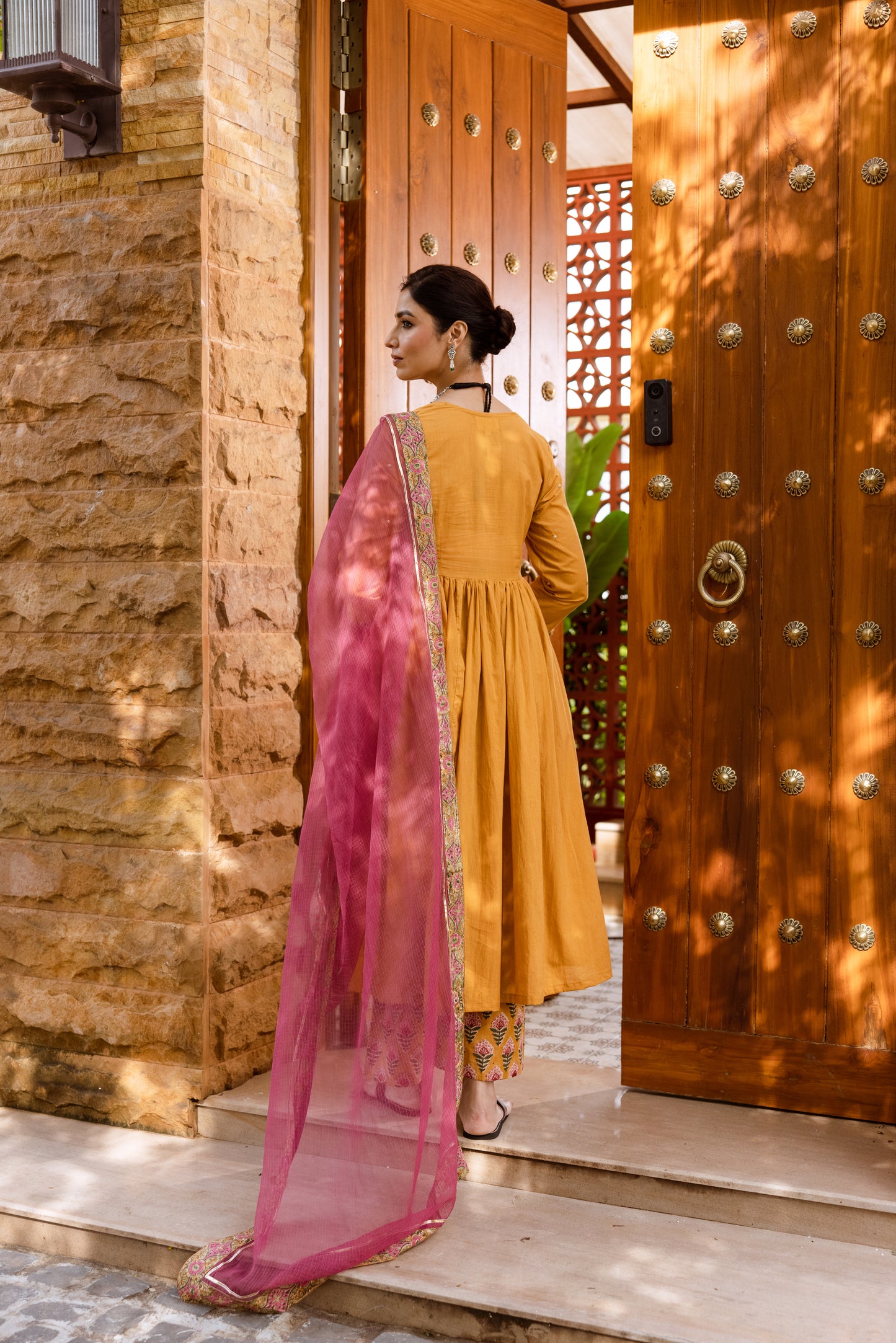 Sunlit Bloom Nyra Cut Suit