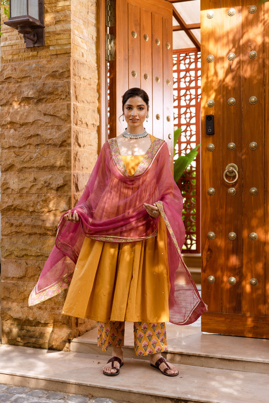Sunlit Bloom Nyra Cut Suit