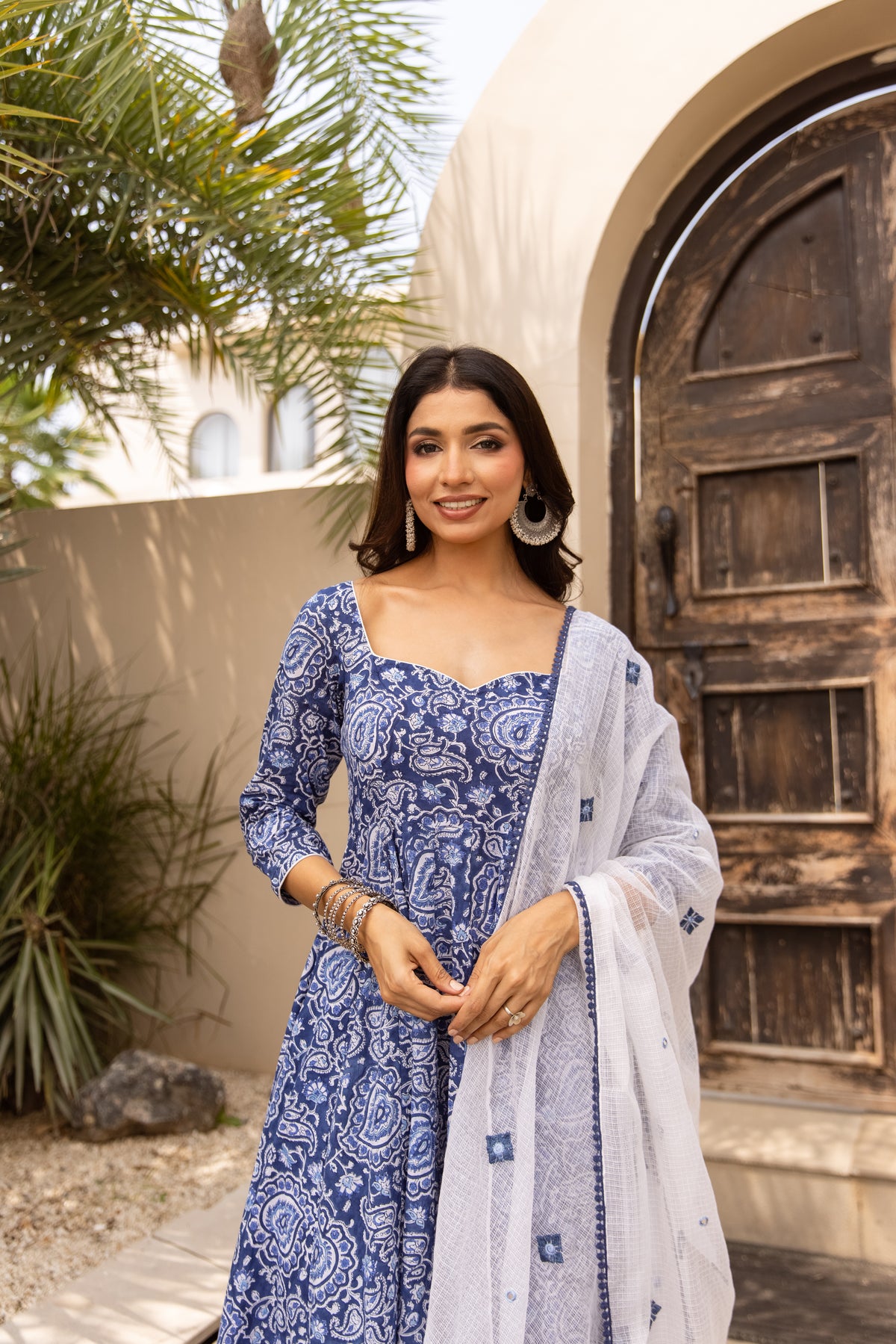 Indigo & White (Sleeved)