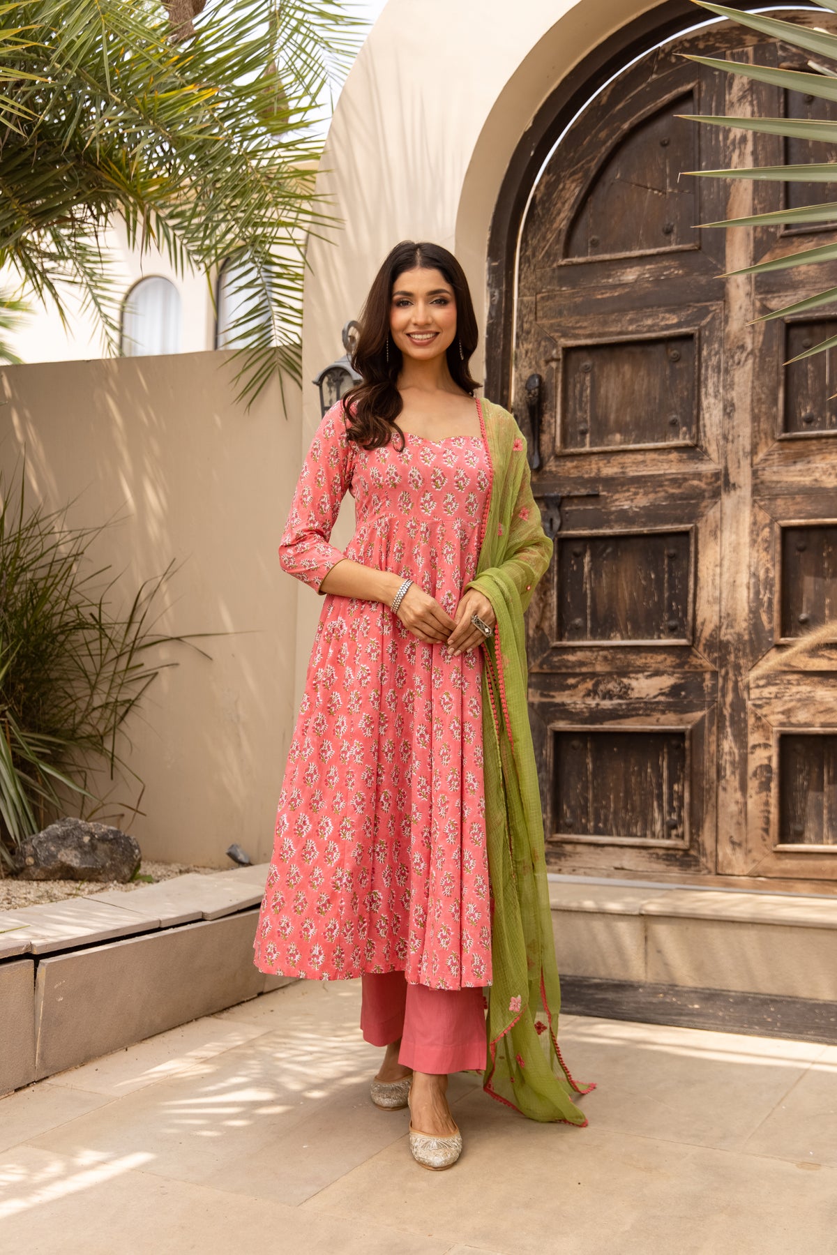 Pink & Green (Sleeved)
