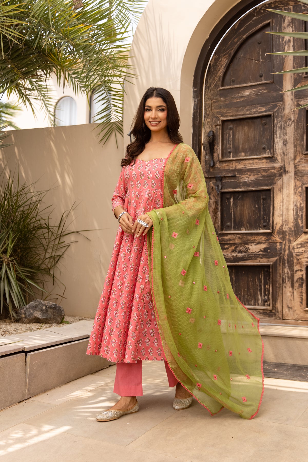 Pink & Green (Sleeved)