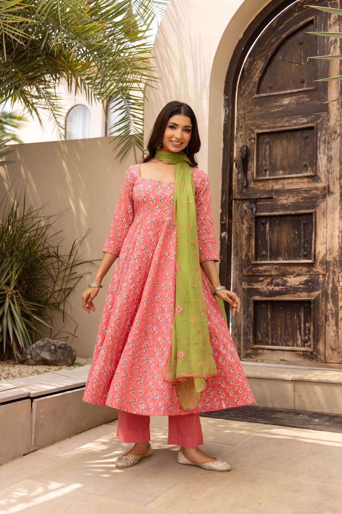 Pink & Green (Sleeved)