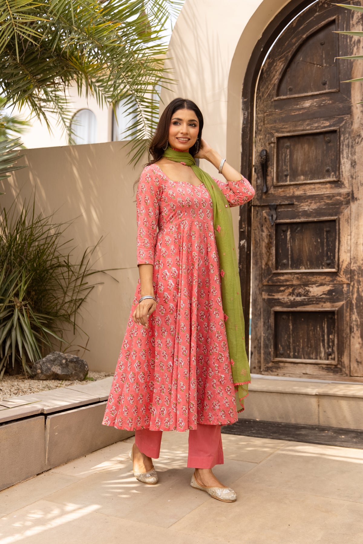 Pink & Green (Sleeved)