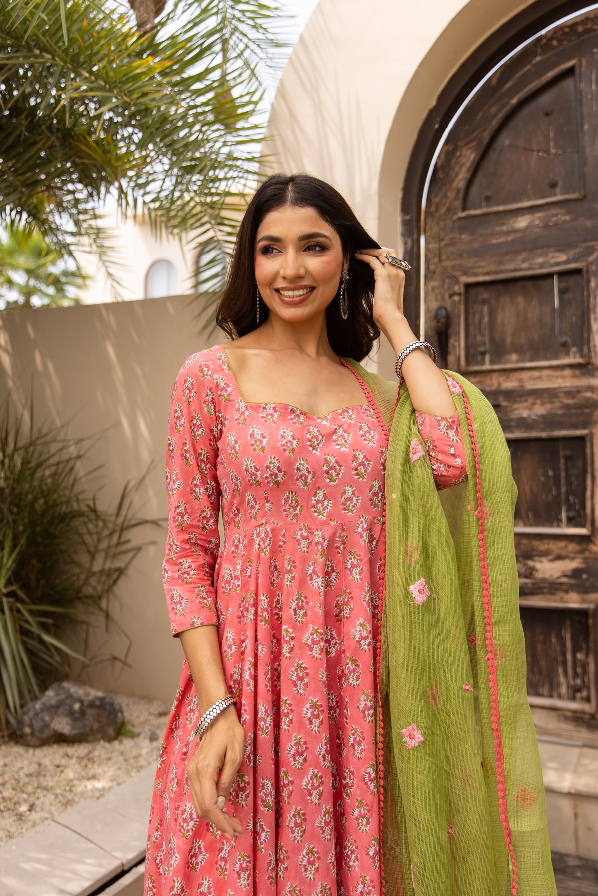 Pink & Green (Sleeved)