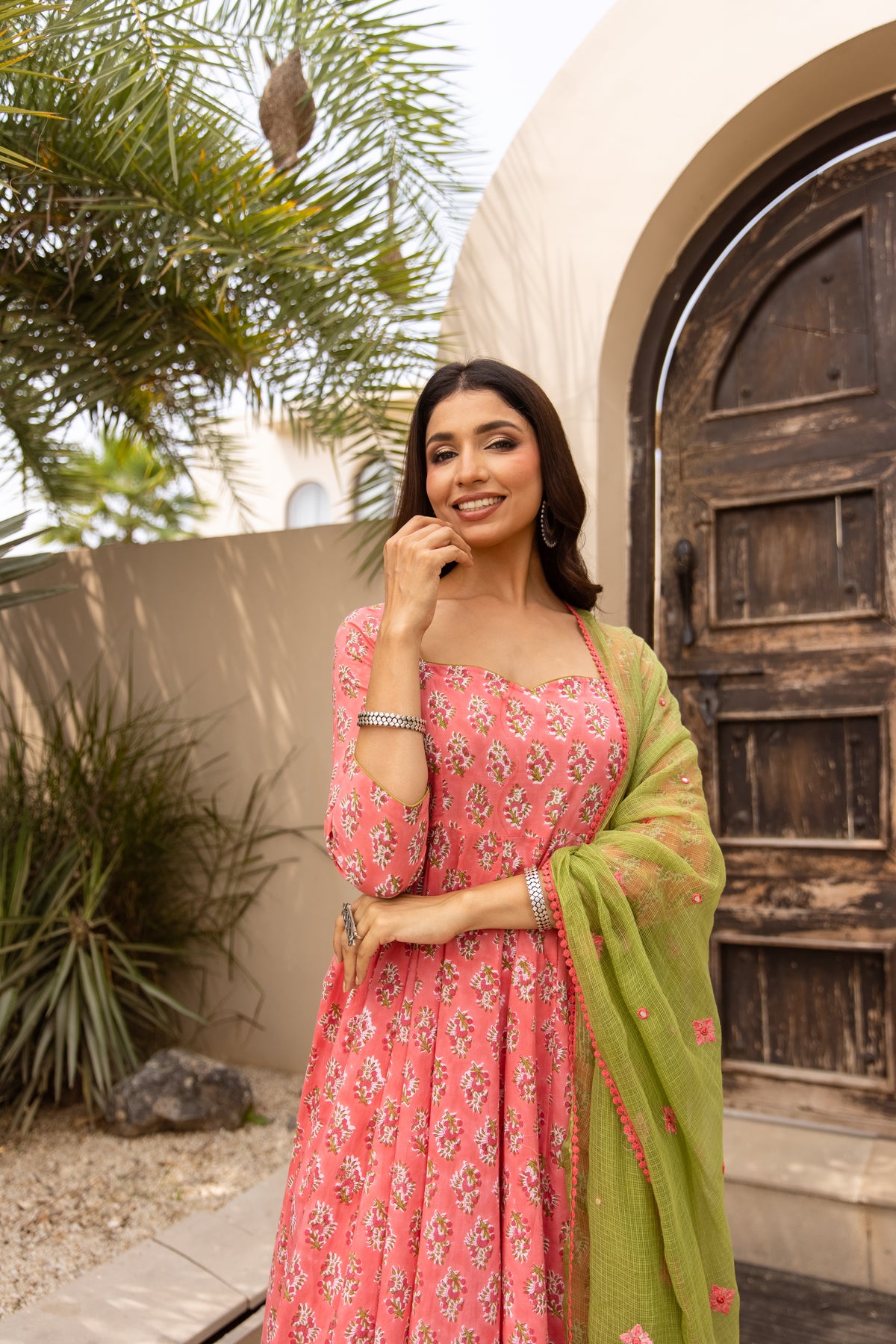 Pink & Green (Sleeved)