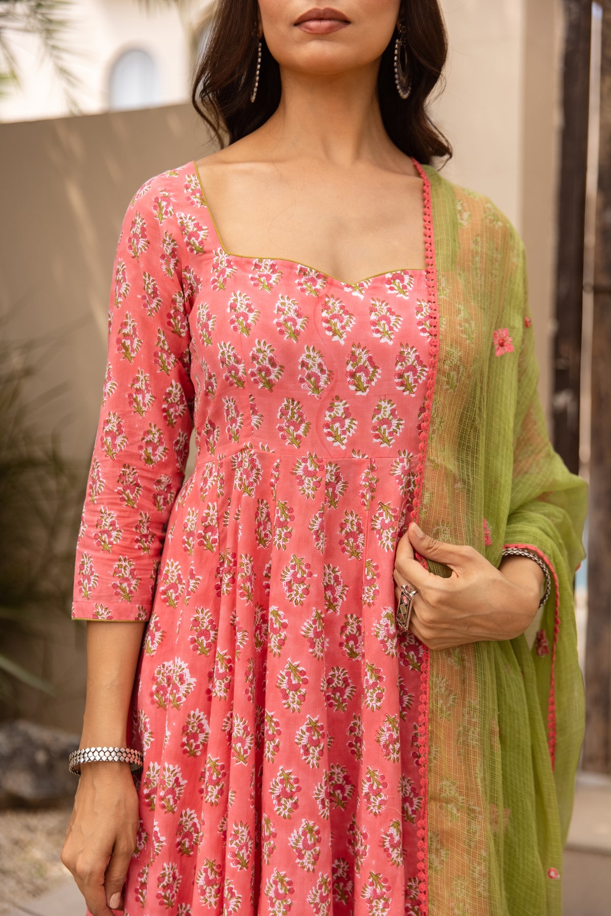 Pink & Green (Sleeved)
