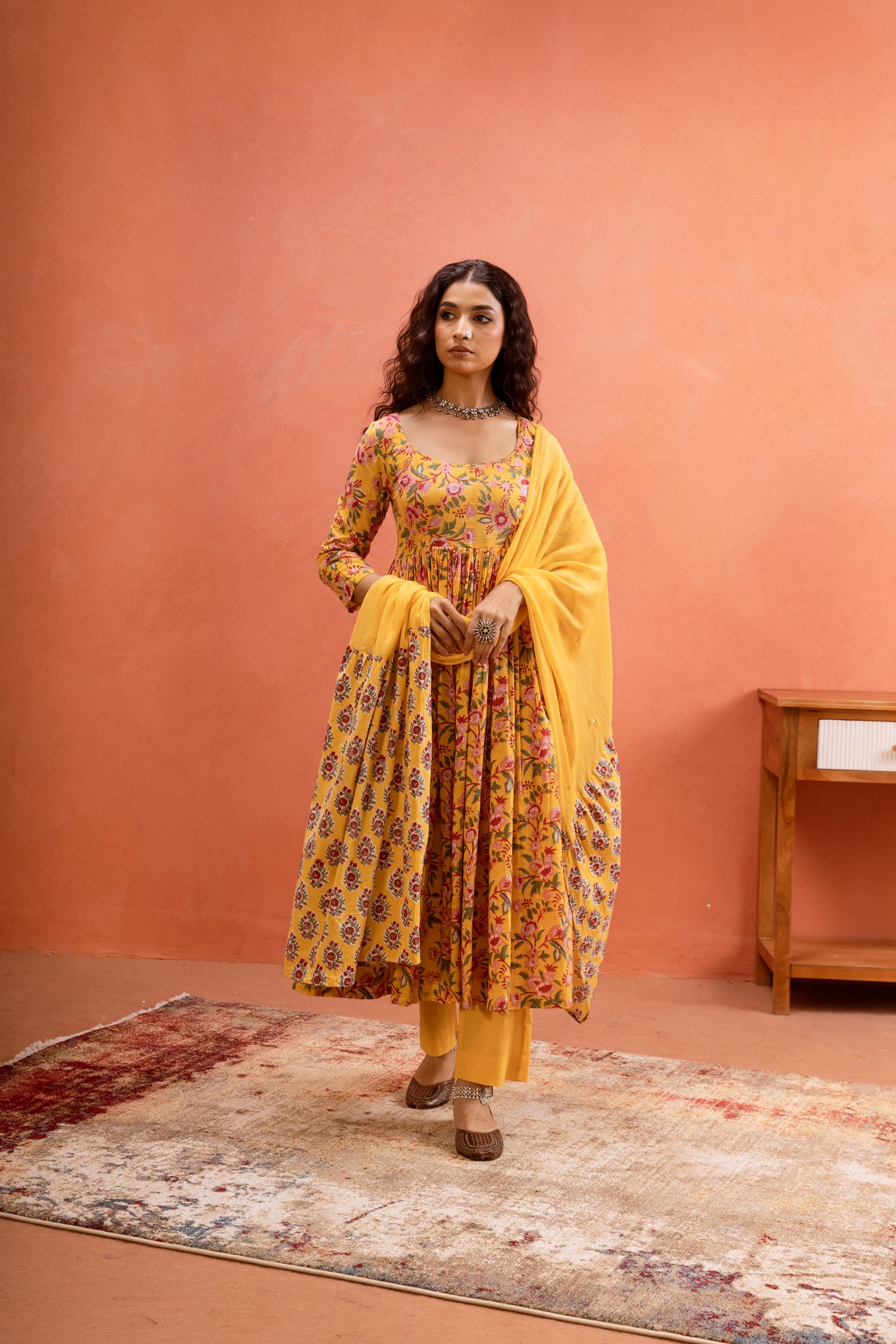 Marigold Bloom - Yellow Sleeved