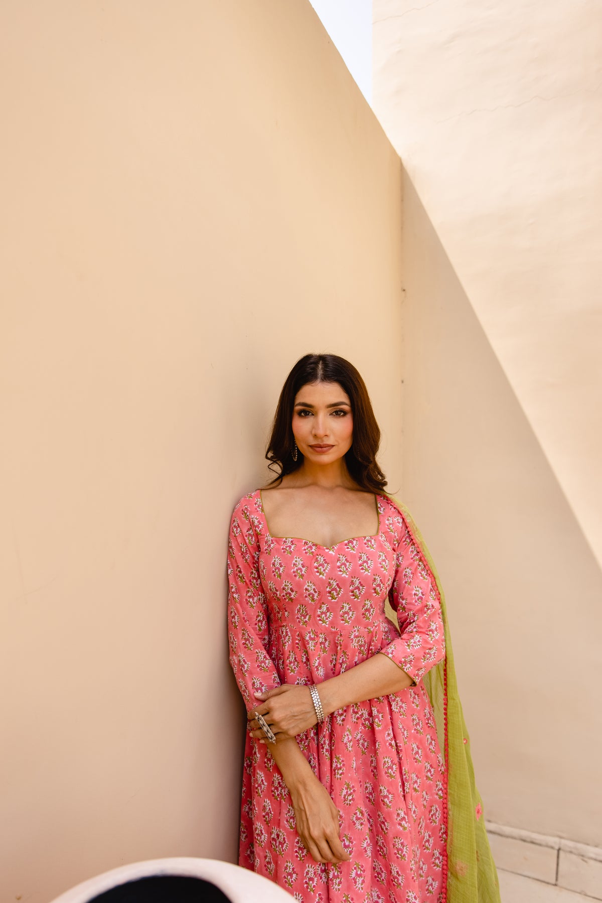 Pink & Green (Sleeved)