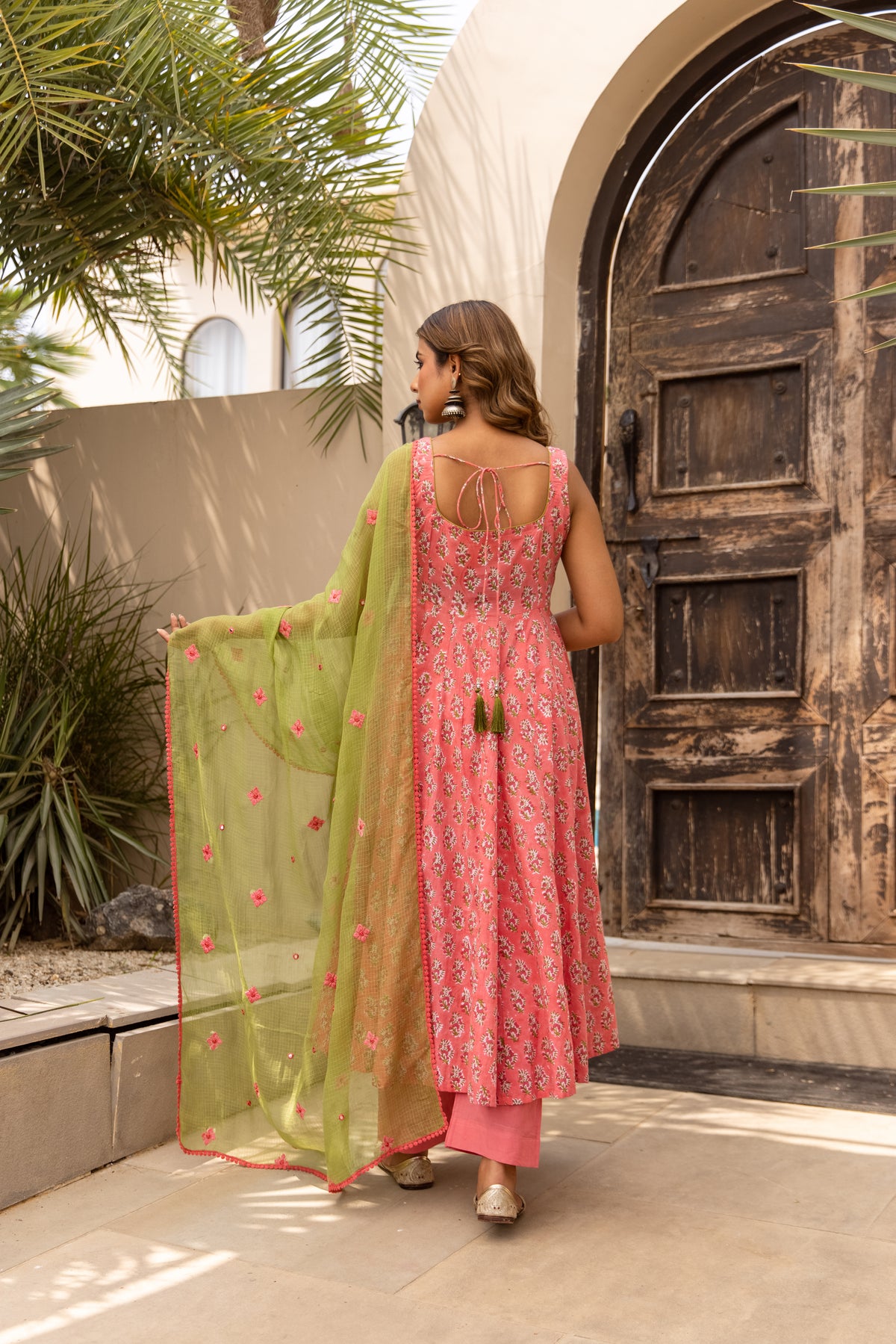 Pink & Green (Sleeveless)