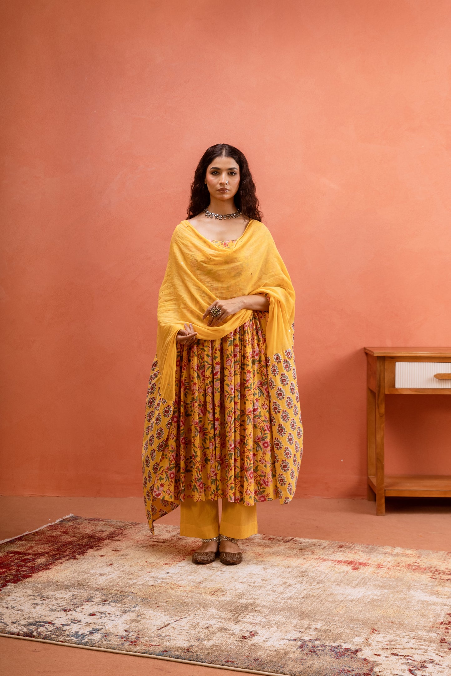 Marigold Bloom - Yellow Sleeved