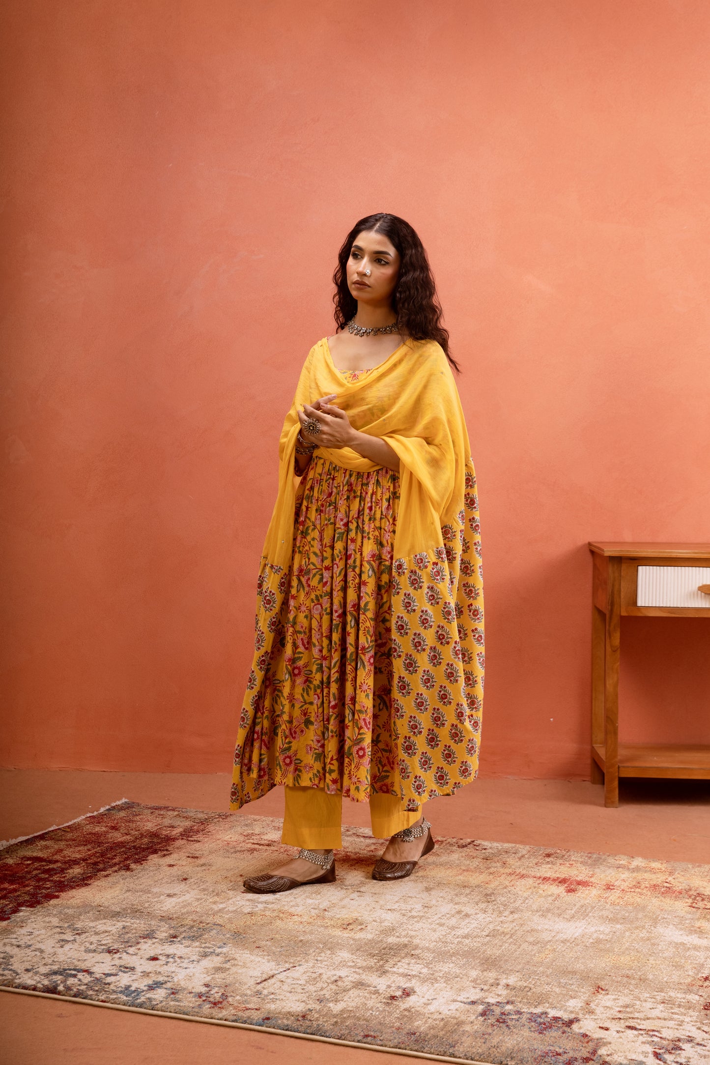 Marigold Bloom - Yellow Sleeved