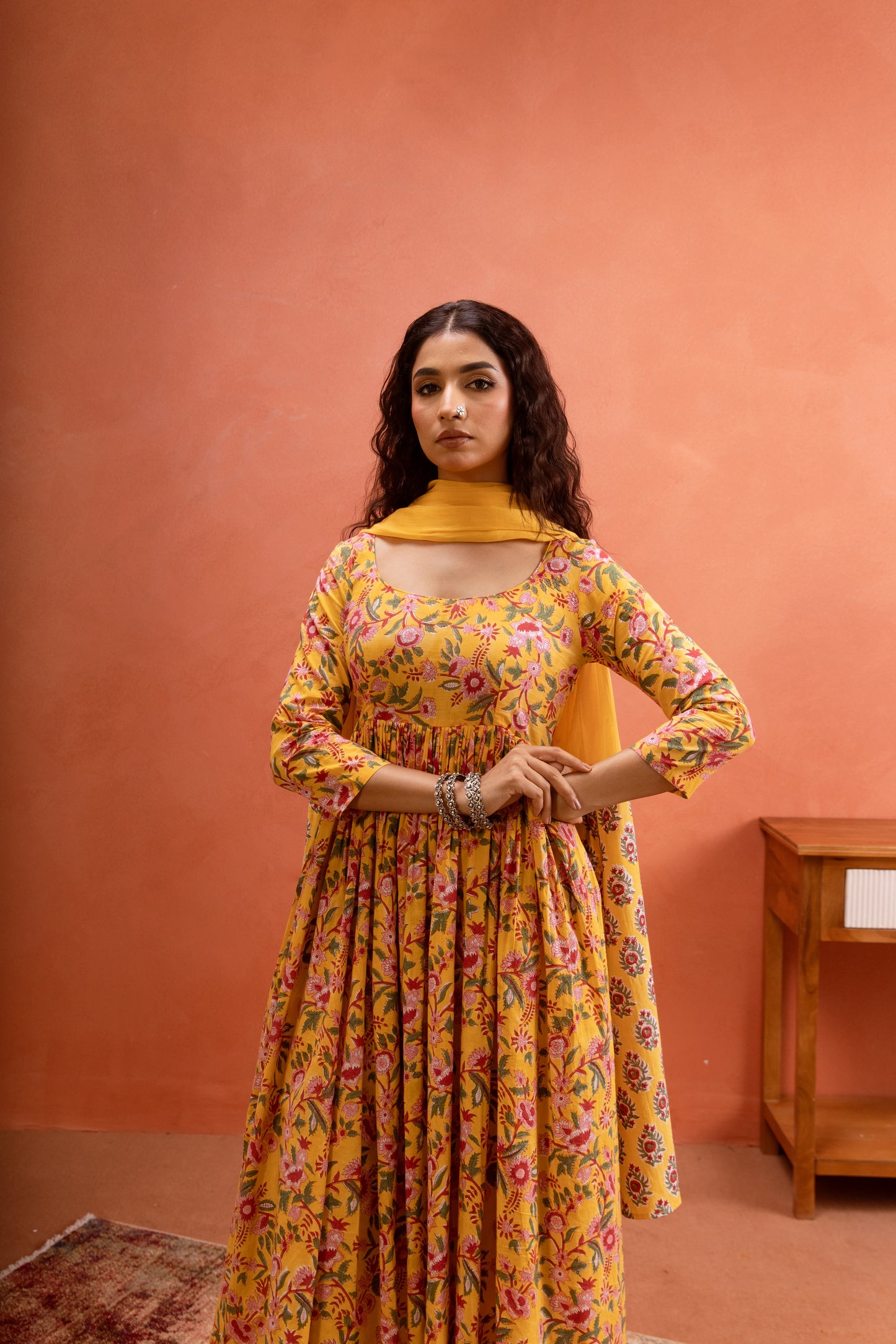 Marigold Bloom - Yellow Sleeved