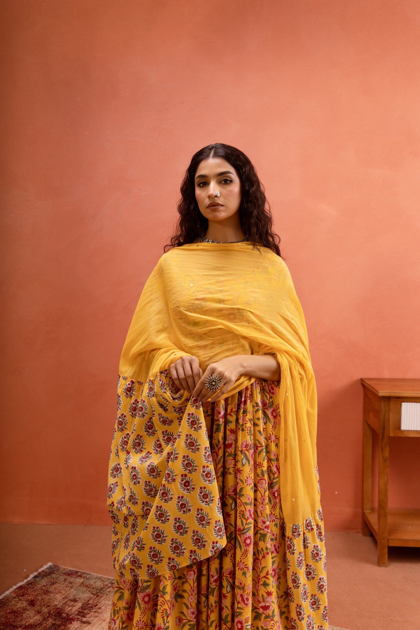 Marigold Bloom - Yellow Sleeved