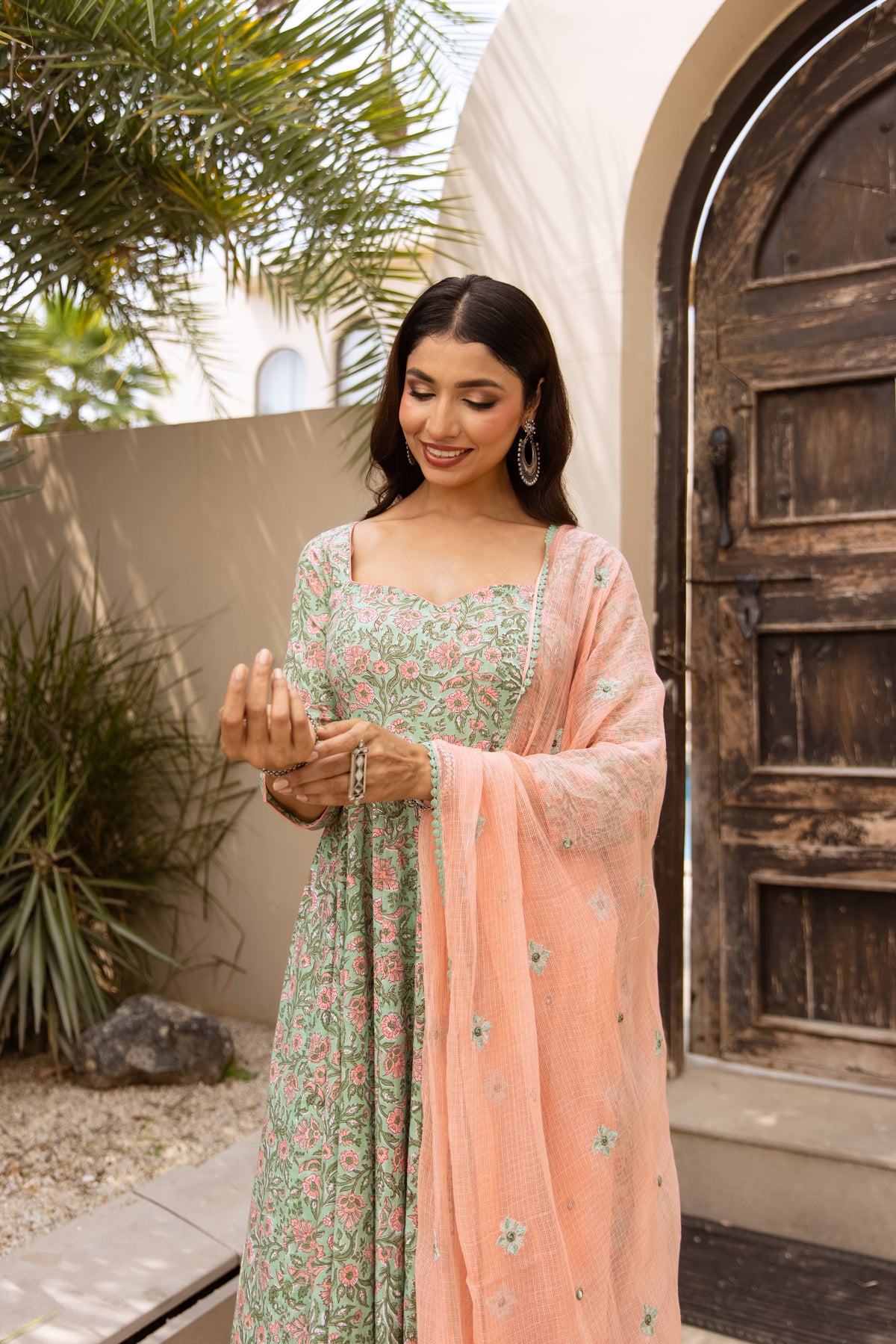 Mint & Coral Pink (Sleeved)